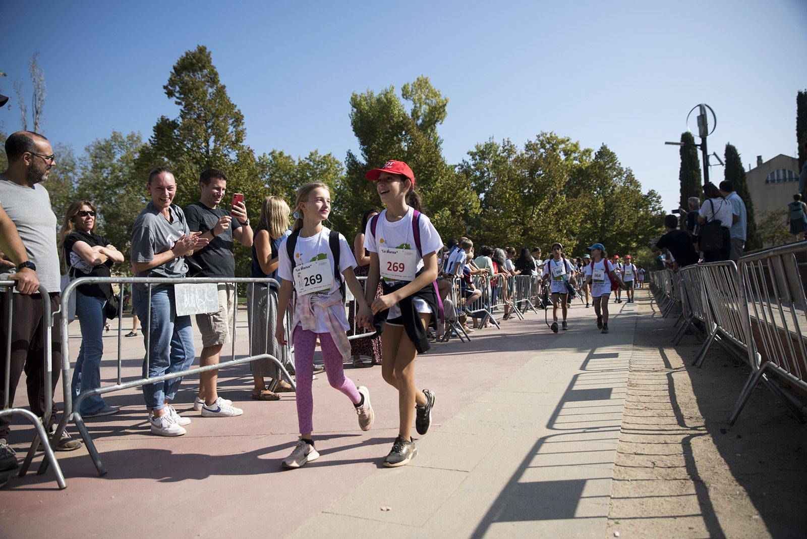 Arribada de la Marxa Infantil. FOTO: Bernat Millet.