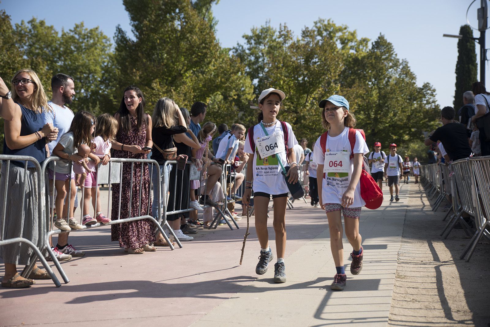 Arribada de la Marxa Infantil. FOTO: Bernat Millet.