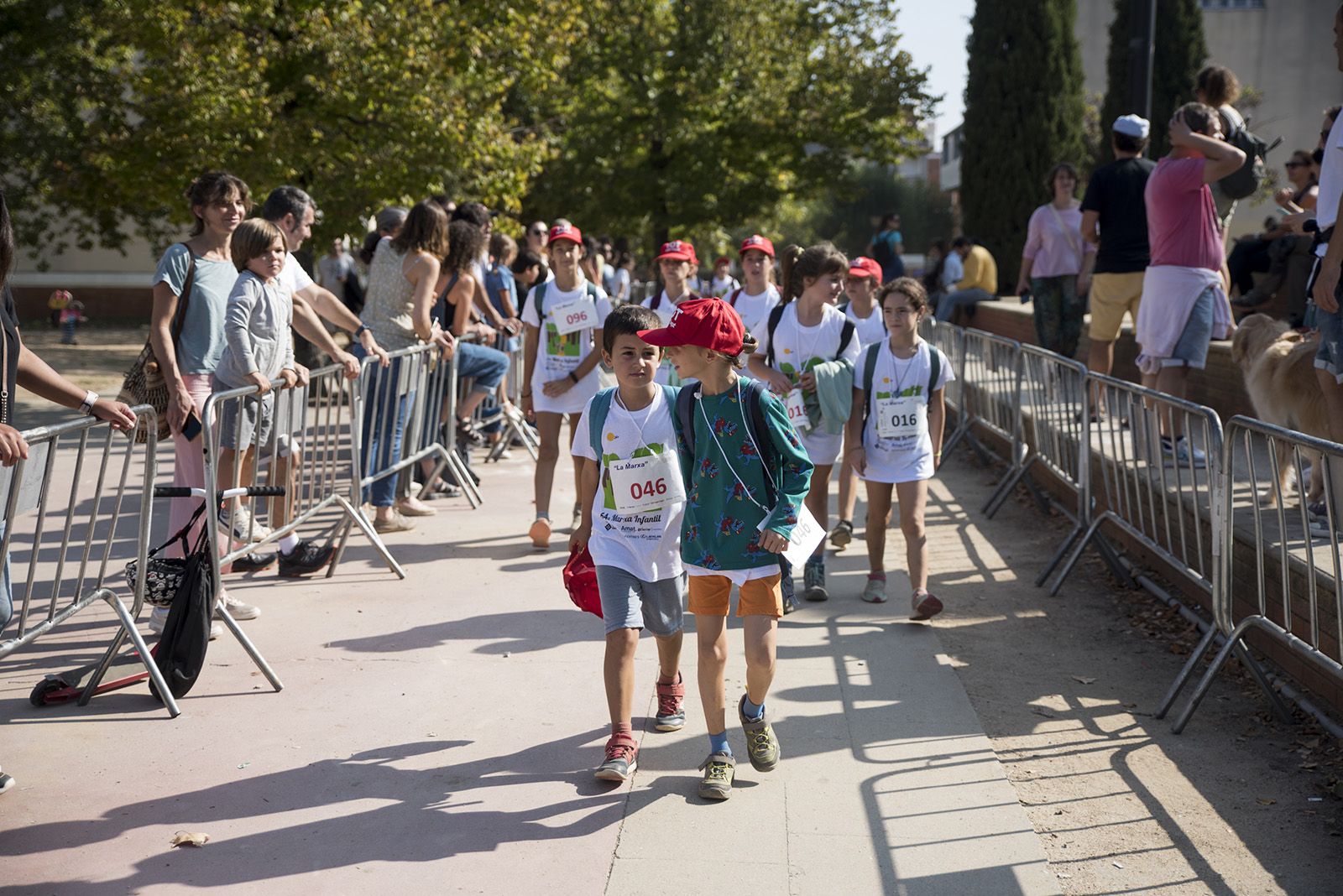 Arribada de la Marxa Infantil. FOTO: Bernat Millet.