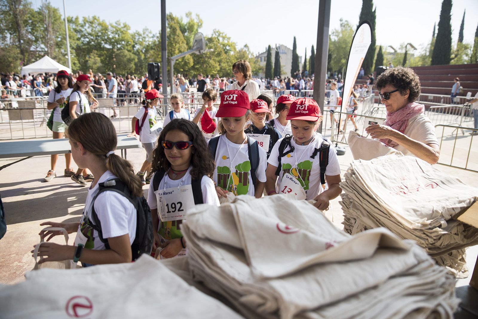 Arribada de la Marxa Infantil. FOTO: Bernat Millet.