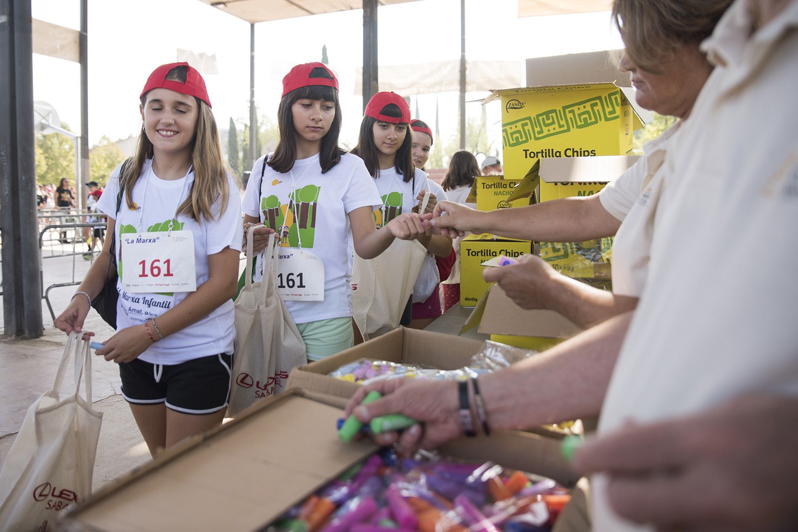 Arribada de la Marxa Infantil. FOTO: Bernat Millet.