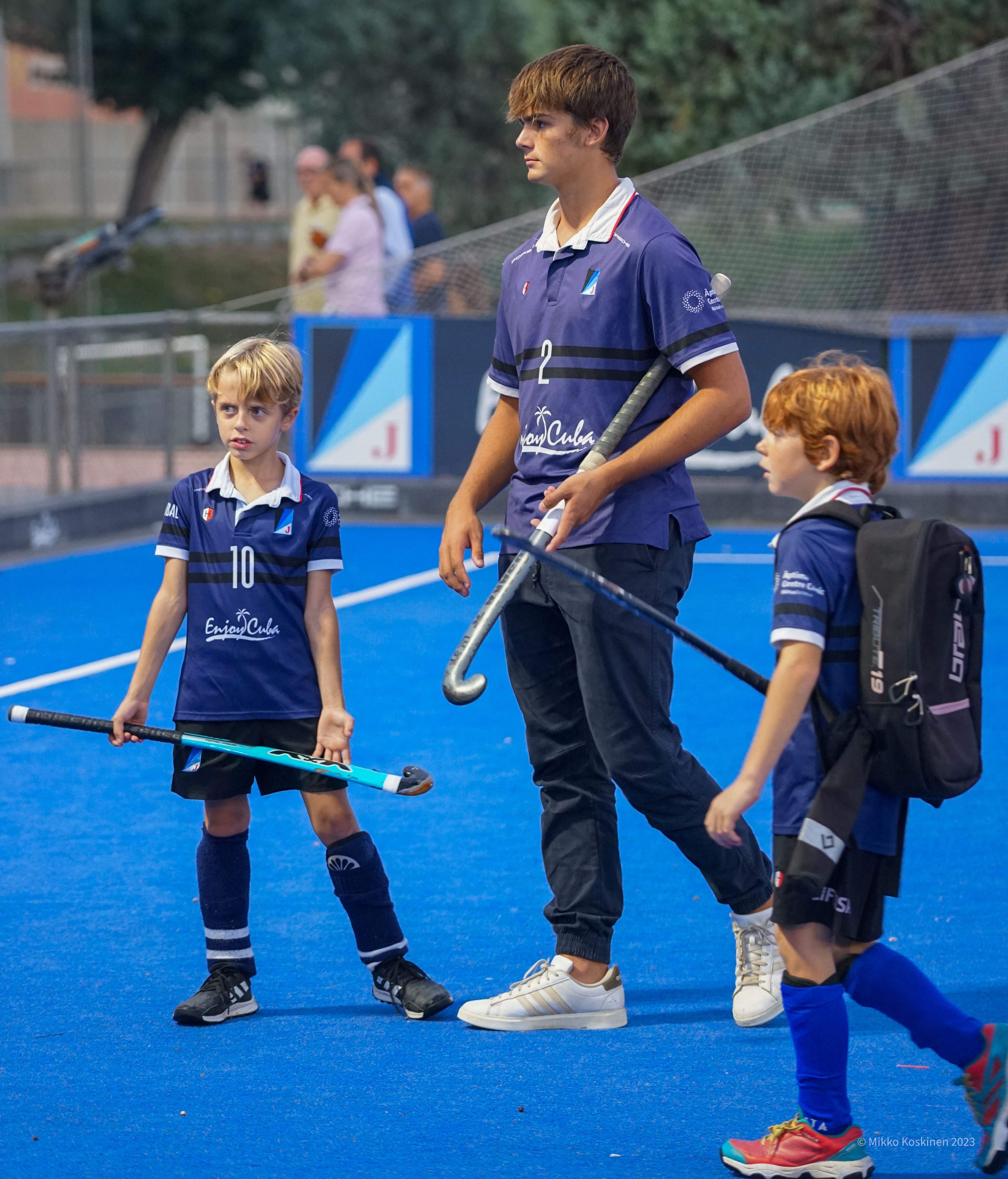 Presentació d'equips de la secció d'hoquei del Junior FC. FOTO: Mikko Koskinen