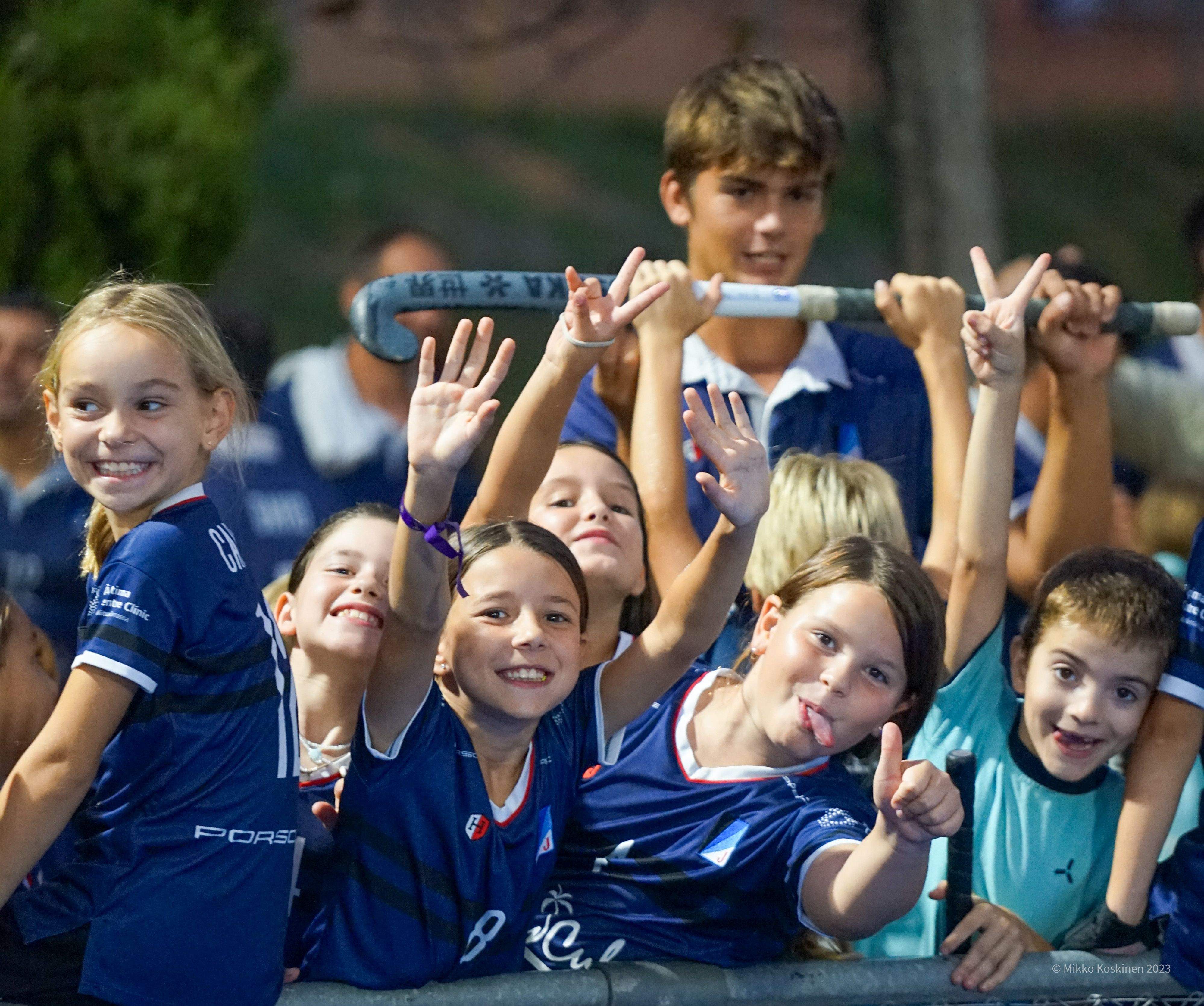 Presentació d'equips de la secció d'hoquei del Junior FC. FOTO: Mikko Koskinen