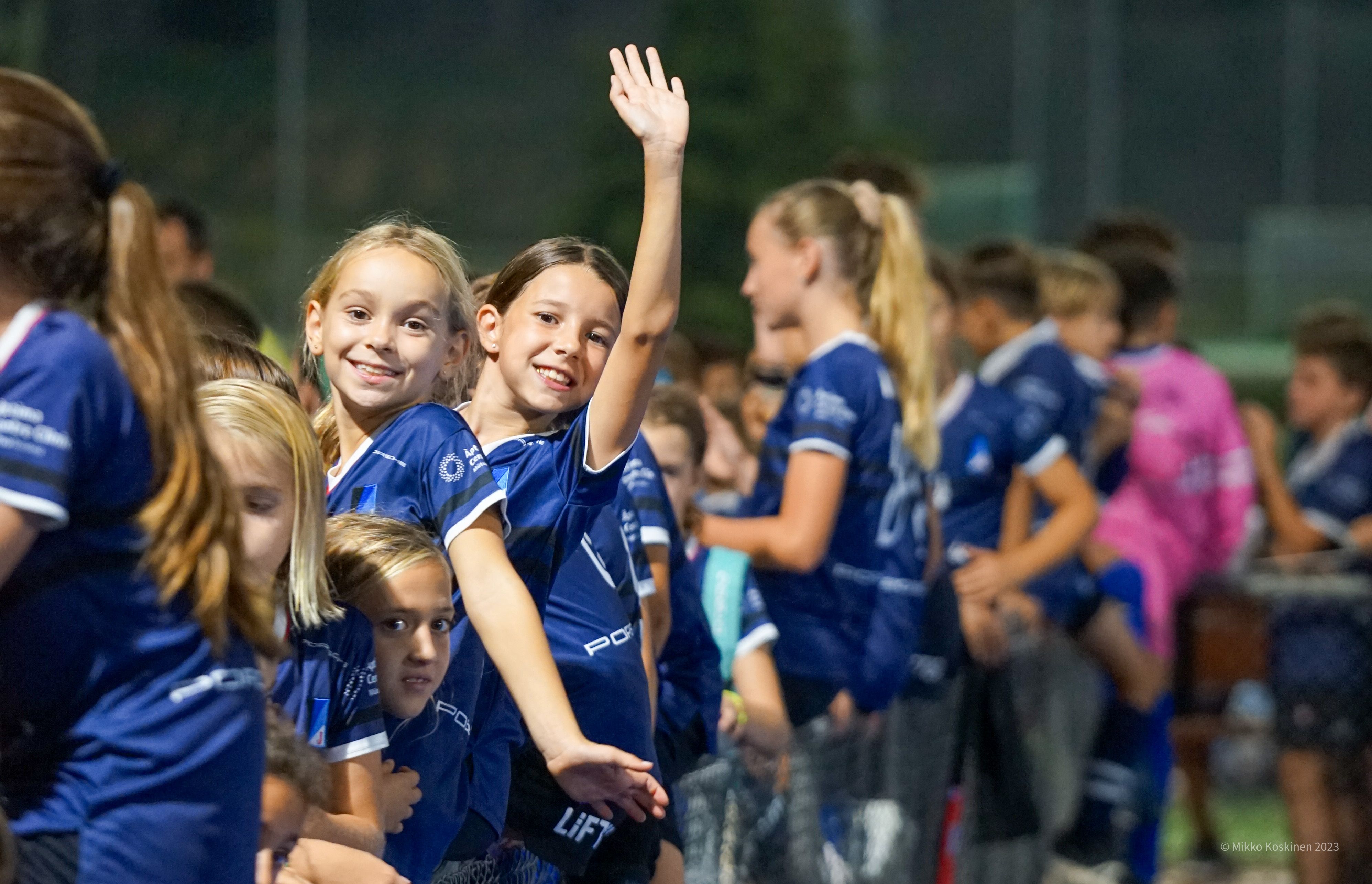 Presentació d'equips de la secció d'hoquei del Junior FC. FOTO: Mikko Koskinen