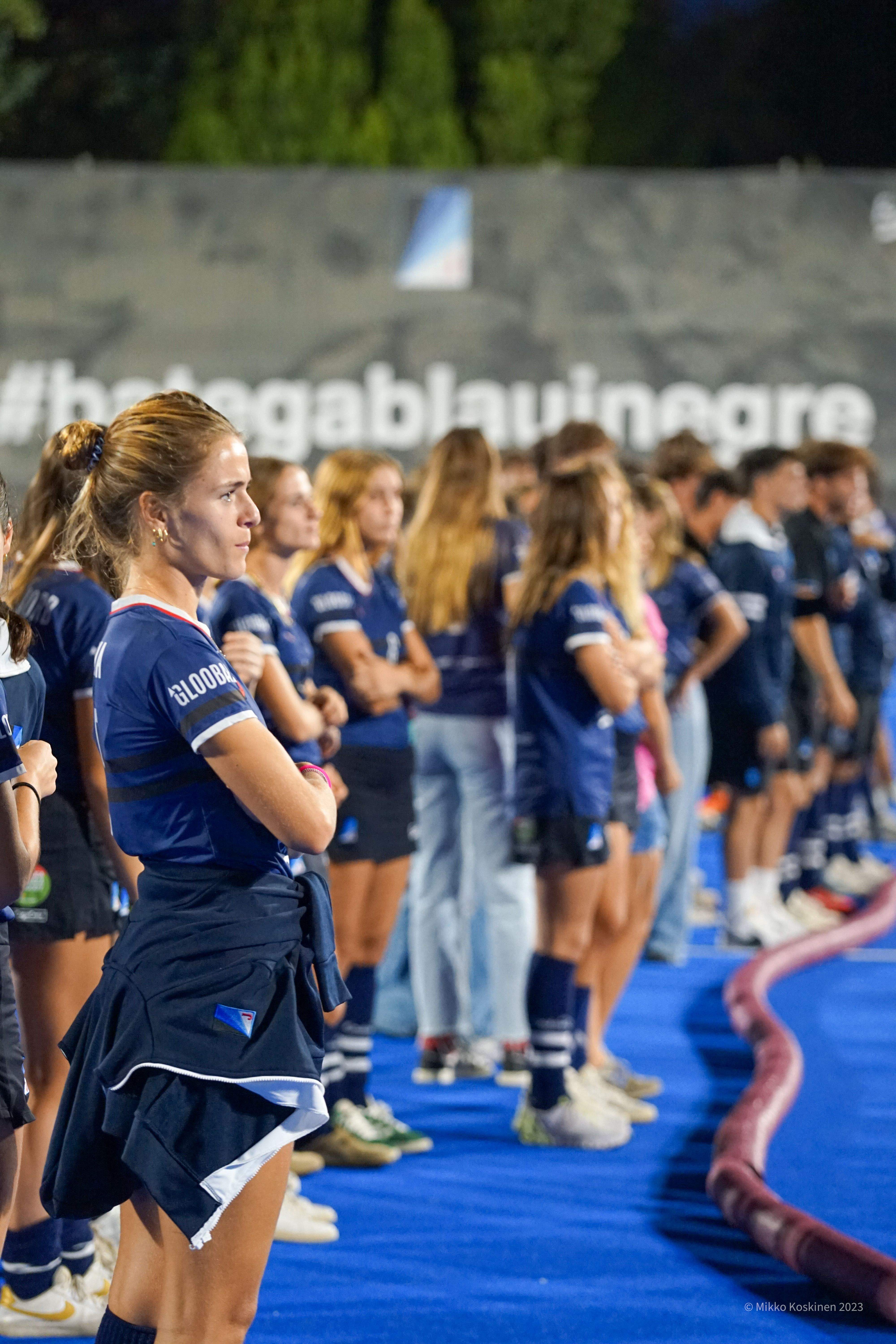 Presentació d'equips de la secció d'hoquei del Junior FC. FOTO: Mikko Koskinen