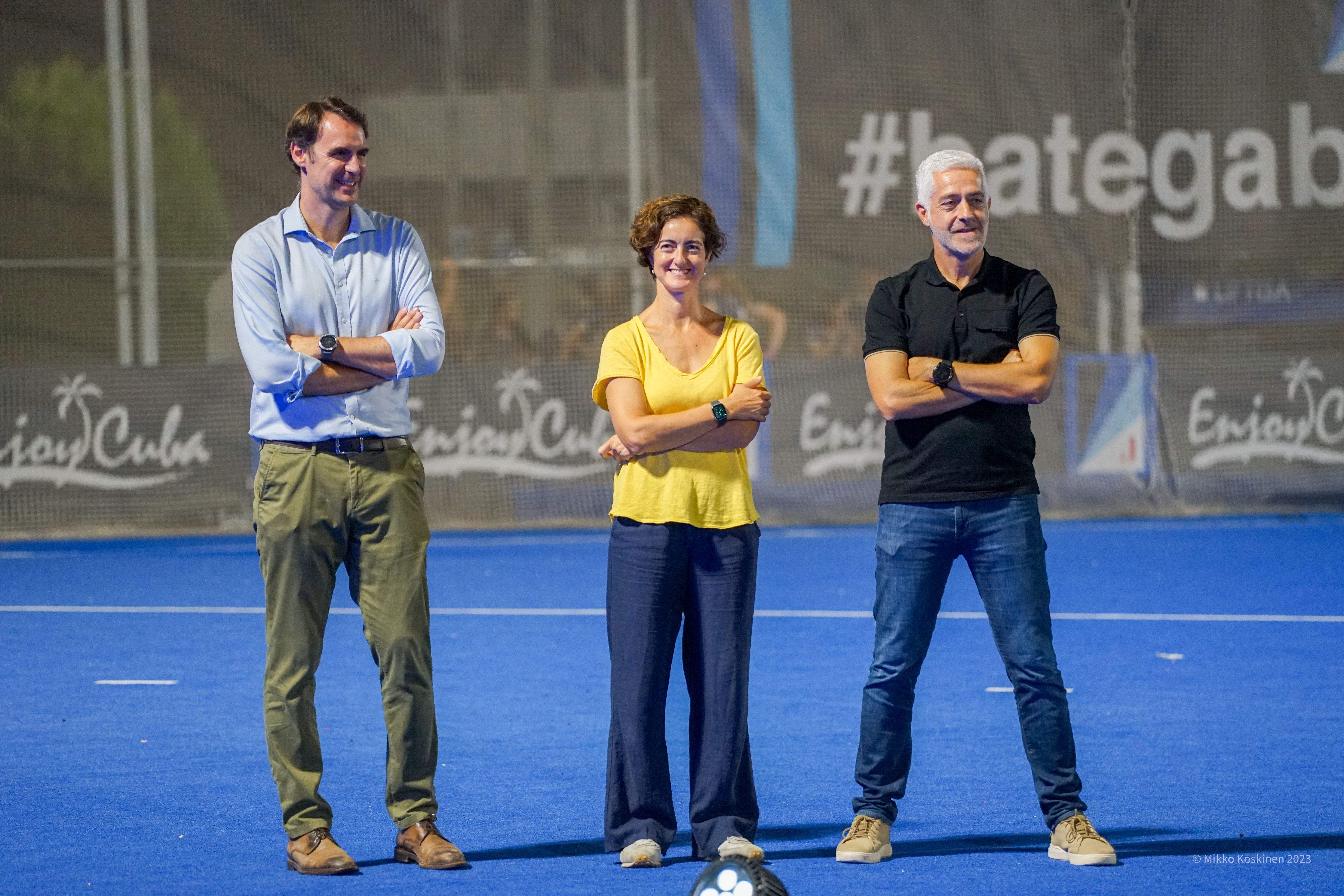 Presentació d'equips de la secció d'hoquei del Junior FC. FOTO: Mikko Koskinen