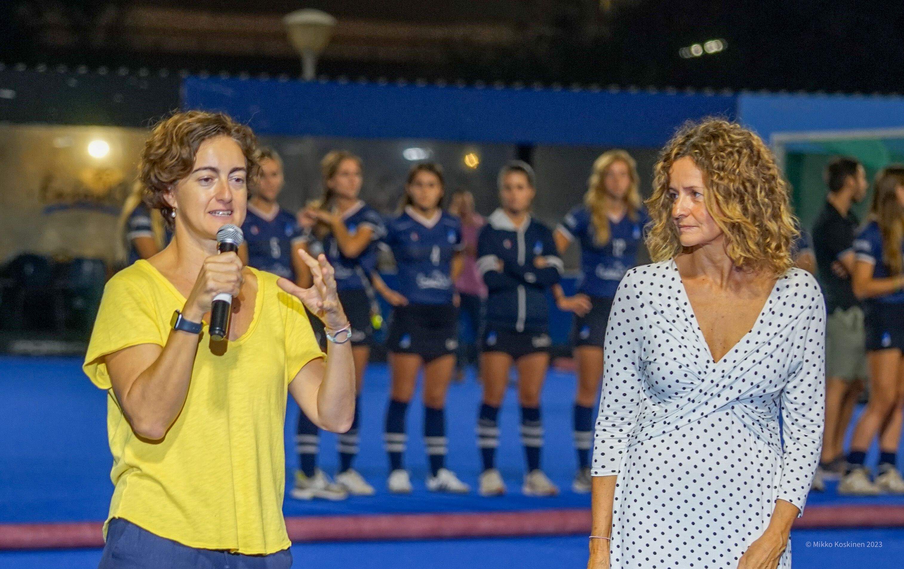 Presentació d'equips de la secció d'hoquei del Junior FC. FOTO: Mikko Koskinen