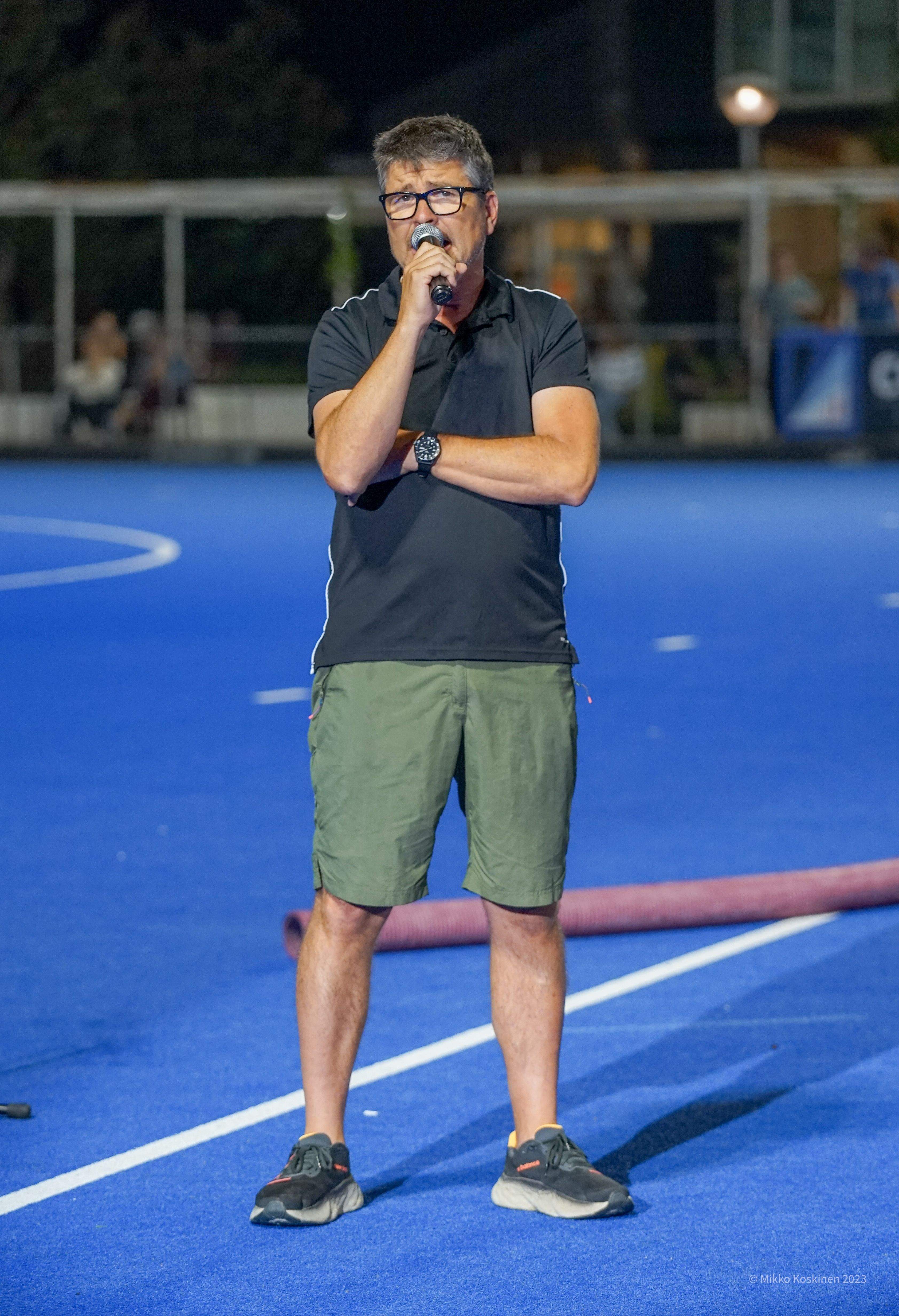 Presentació d'equips de la secció d'hoquei del Junior FC. FOTO: Mikko Koskinen