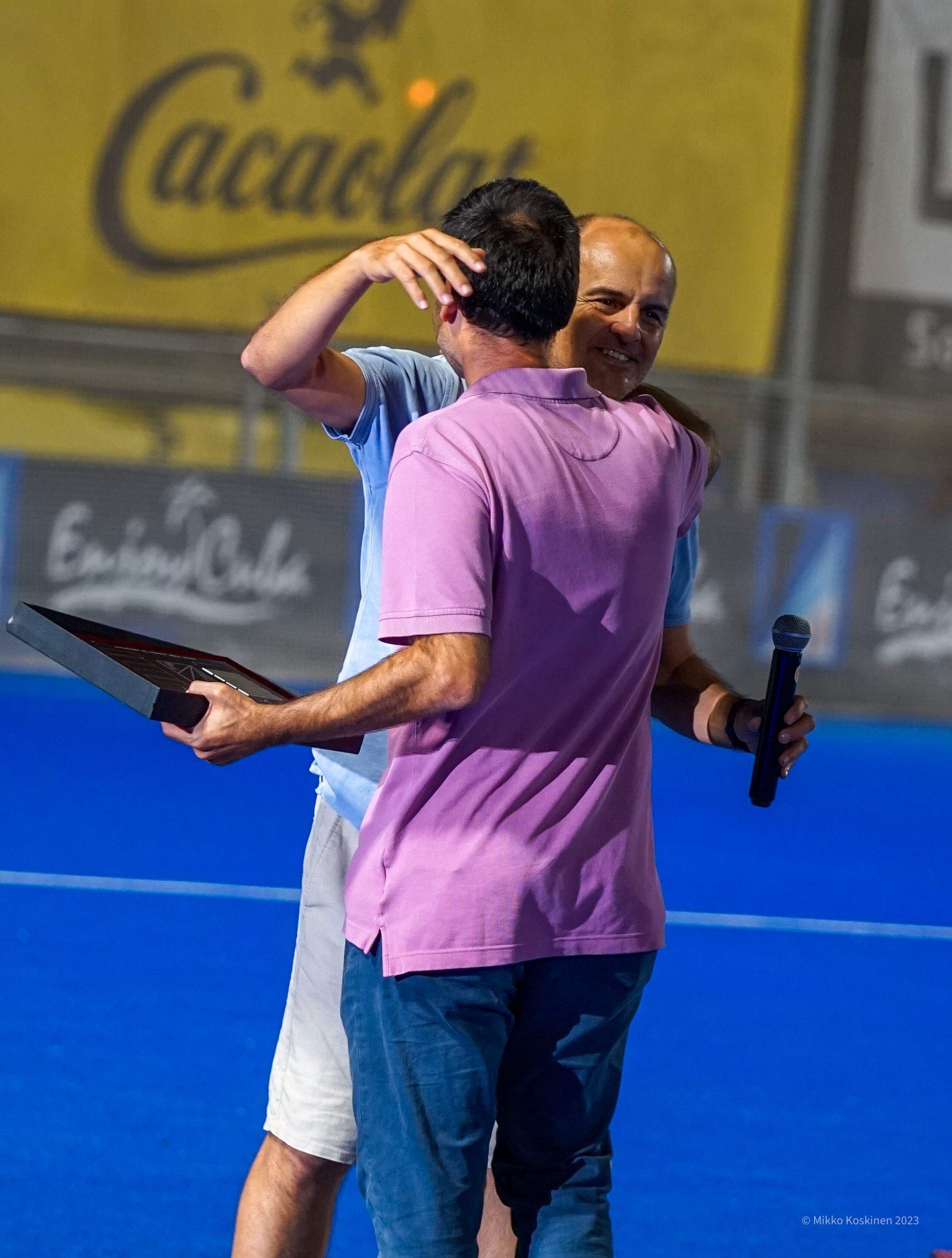 Presentació d'equips de la secció d'hoquei del Junior FC. FOTO: Mikko Koskinen