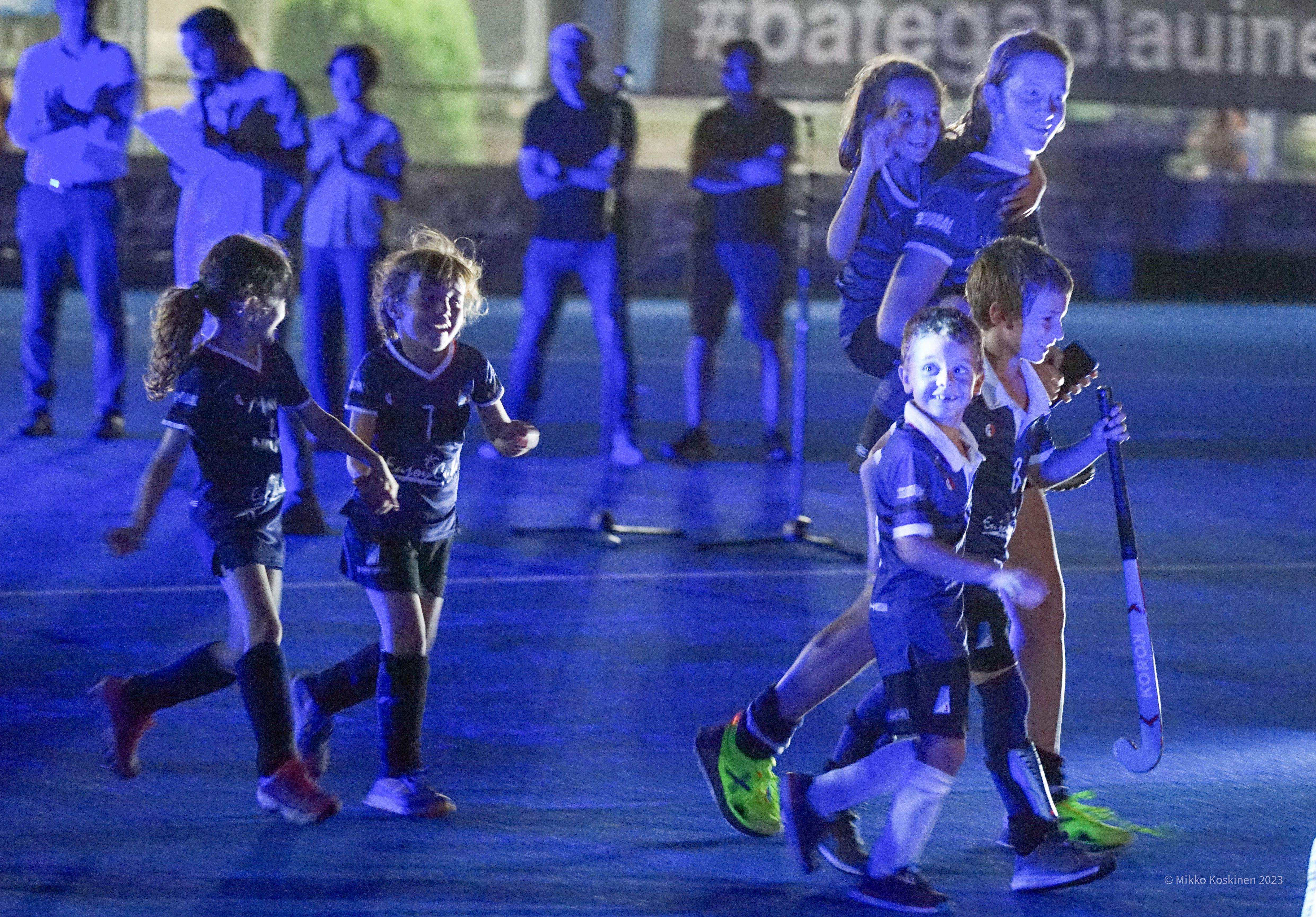 Presentació d'equips de la secció d'hoquei del Junior FC. FOTO: Mikko Koskinen