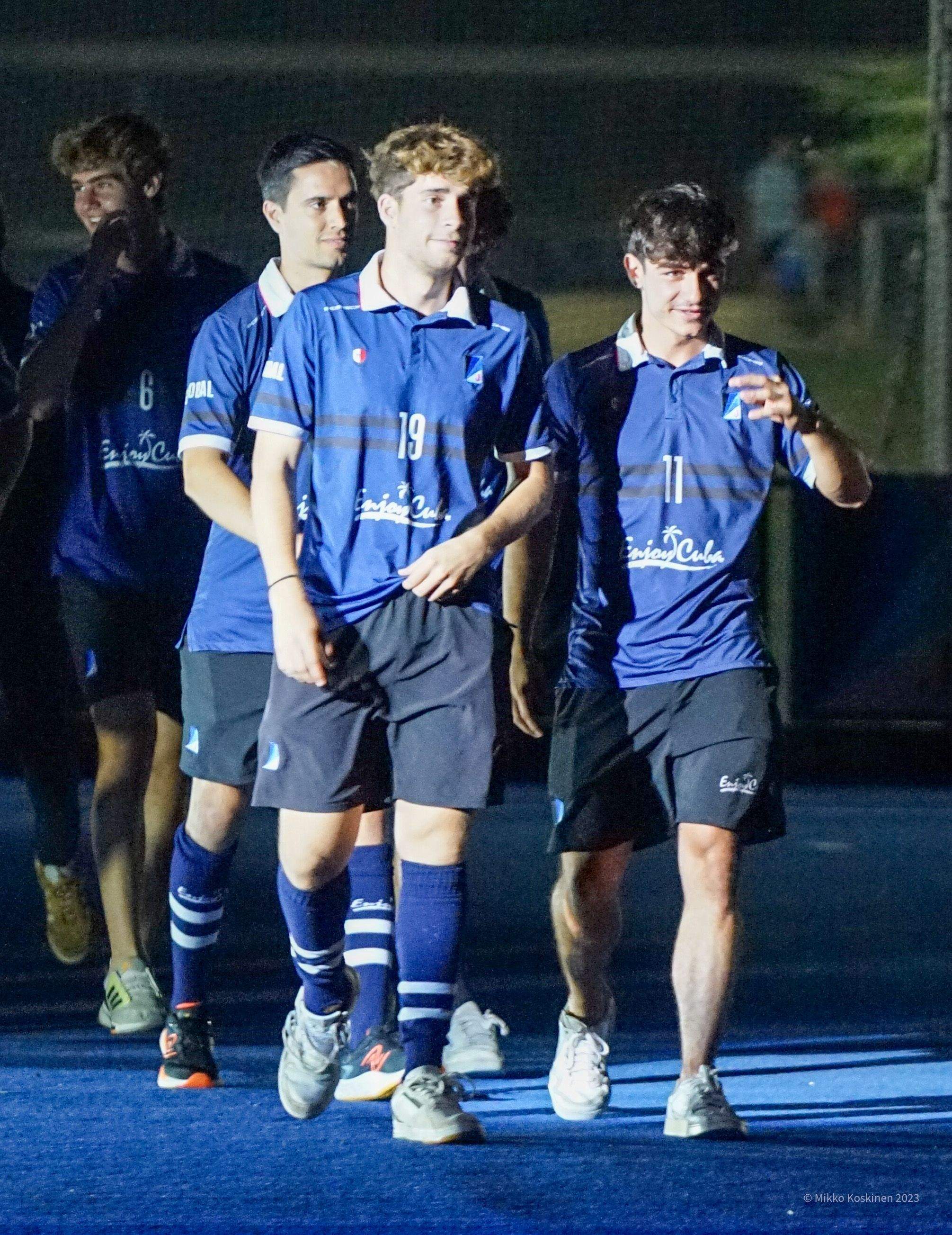 Presentació d'equips de la secció d'hoquei del Junior FC. FOTO: Mikko Koskinen