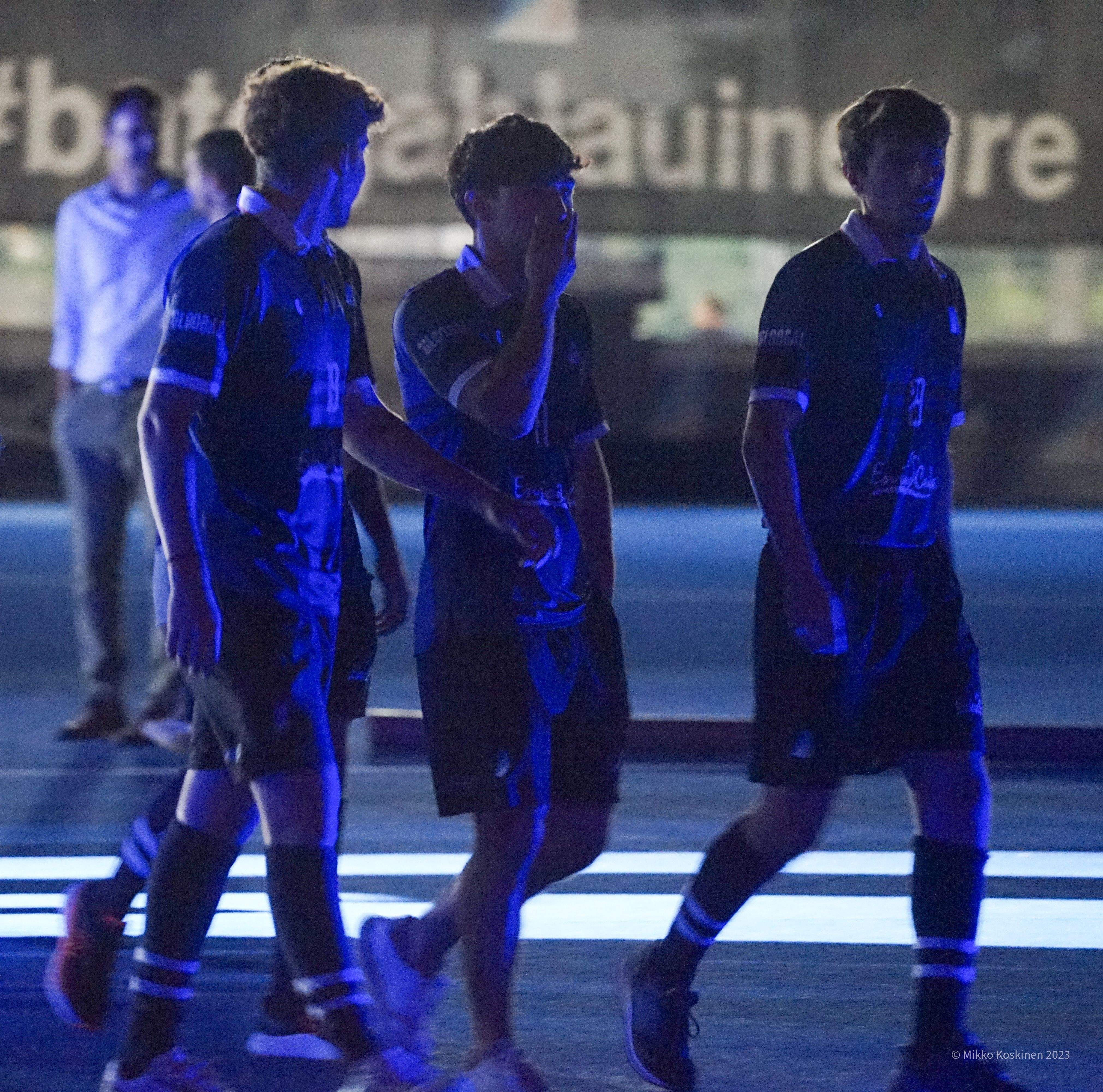 Presentació d'equips de la secció d'hoquei del Junior FC. FOTO: Mikko Koskinen
