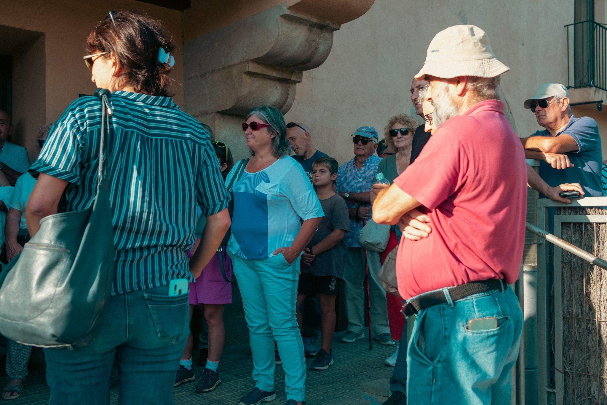 Visita guiada prèvia a Torre Negra. FOTO: Ale Gómez