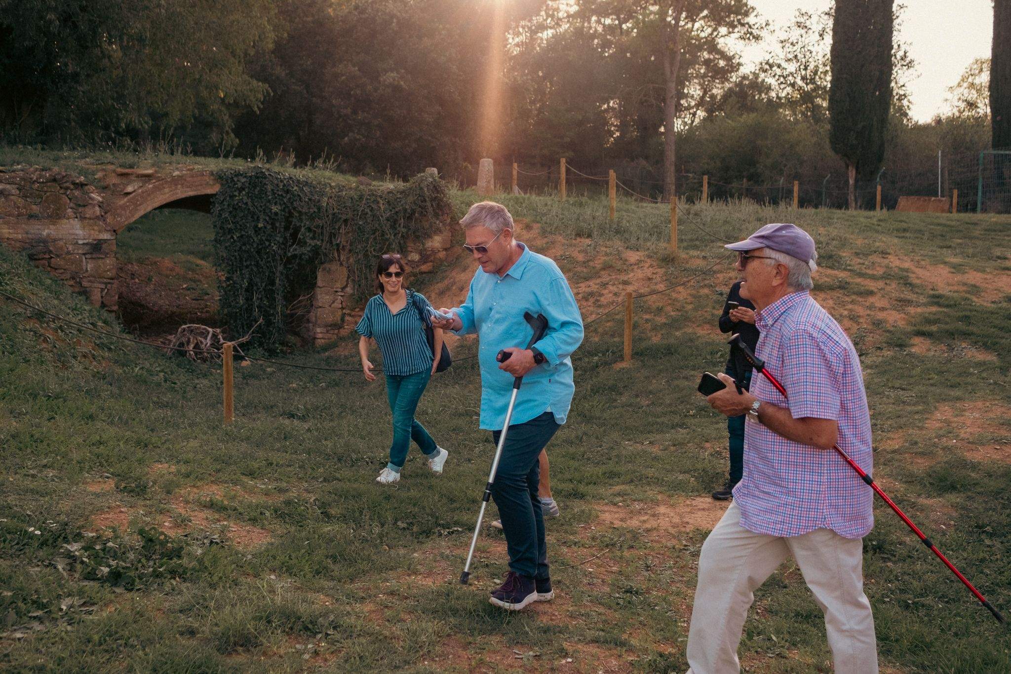 Visita guiada prèvia a Torre Negra. FOTO: Ale Gómez