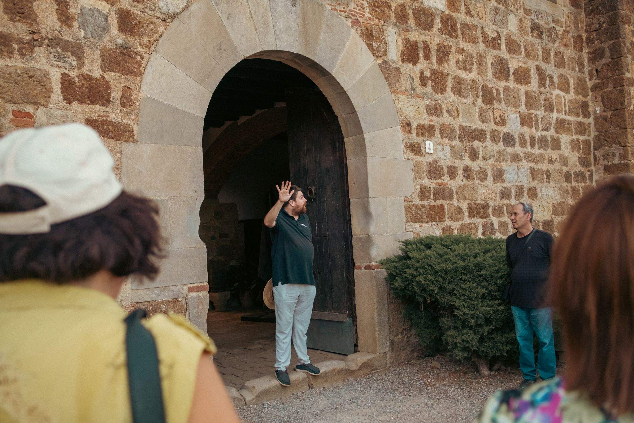 Visita guiada prèvia a Torre Negra. FOTO: Ale Gómez