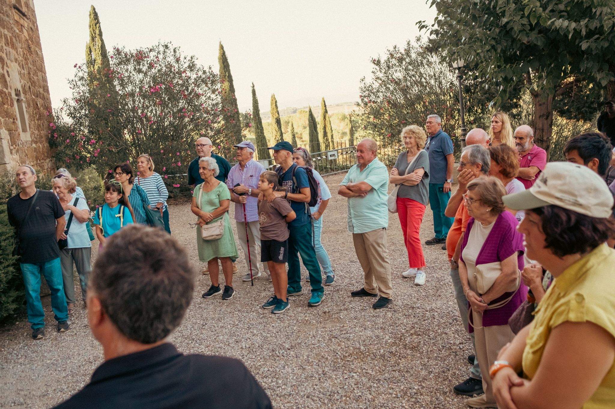 Visita guiada prèvia a Torre Negra. FOTO: Ale Gómez