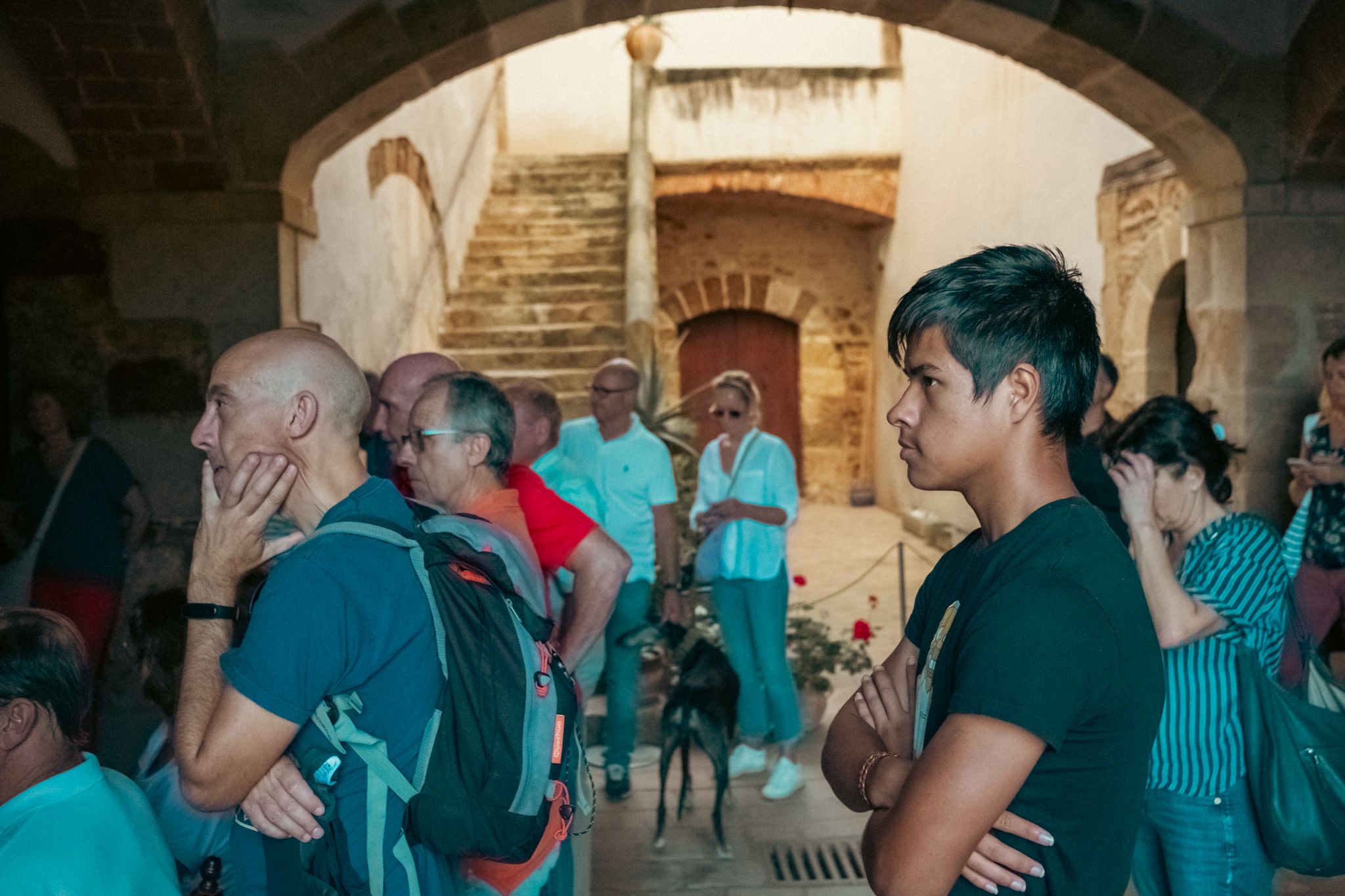 Visita guiada prèvia a Torre Negra. FOTO: Ale Gómez
