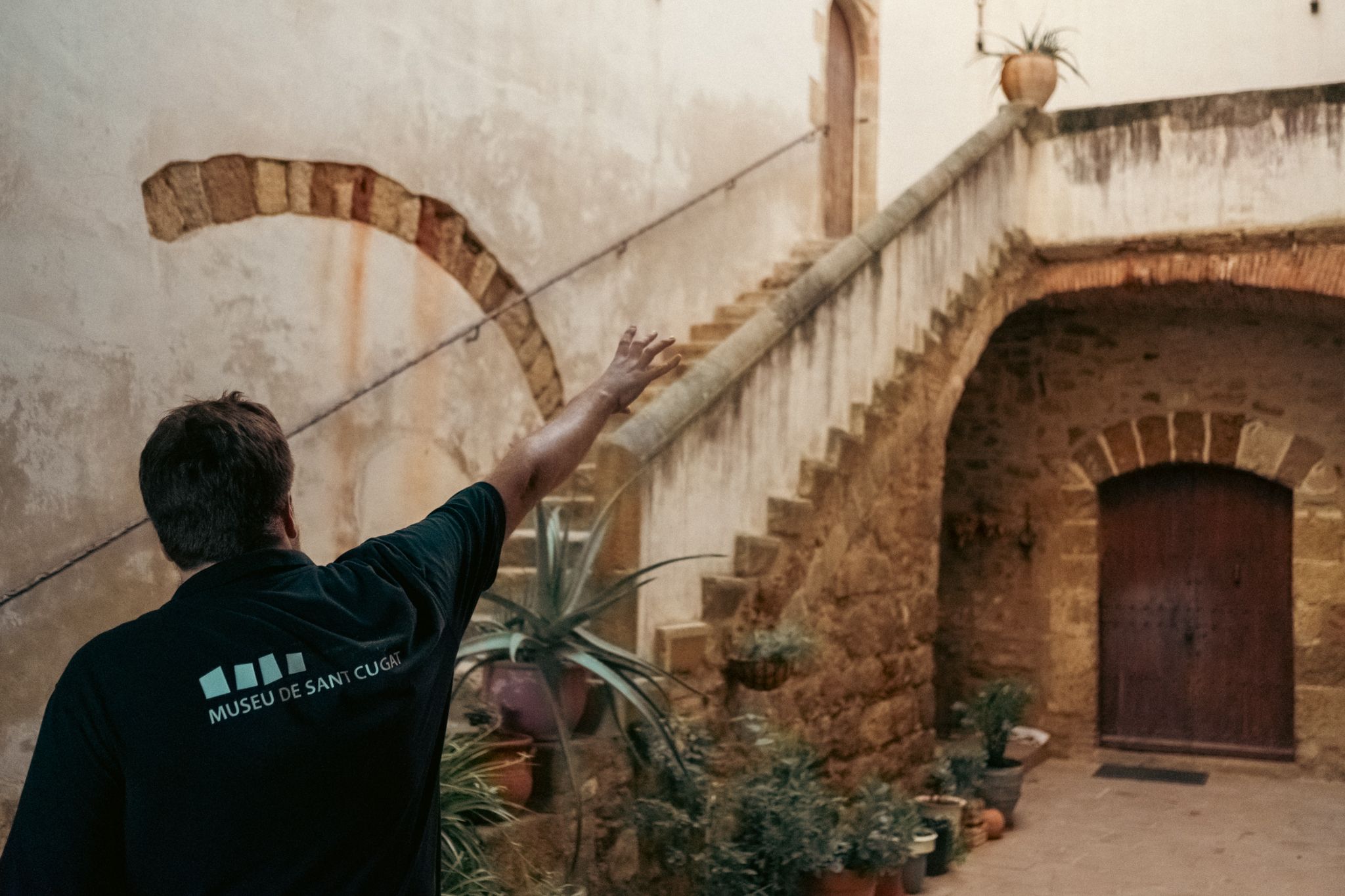 Visita guiada prèvia a Torre Negra. FOTO: Ale Gómez