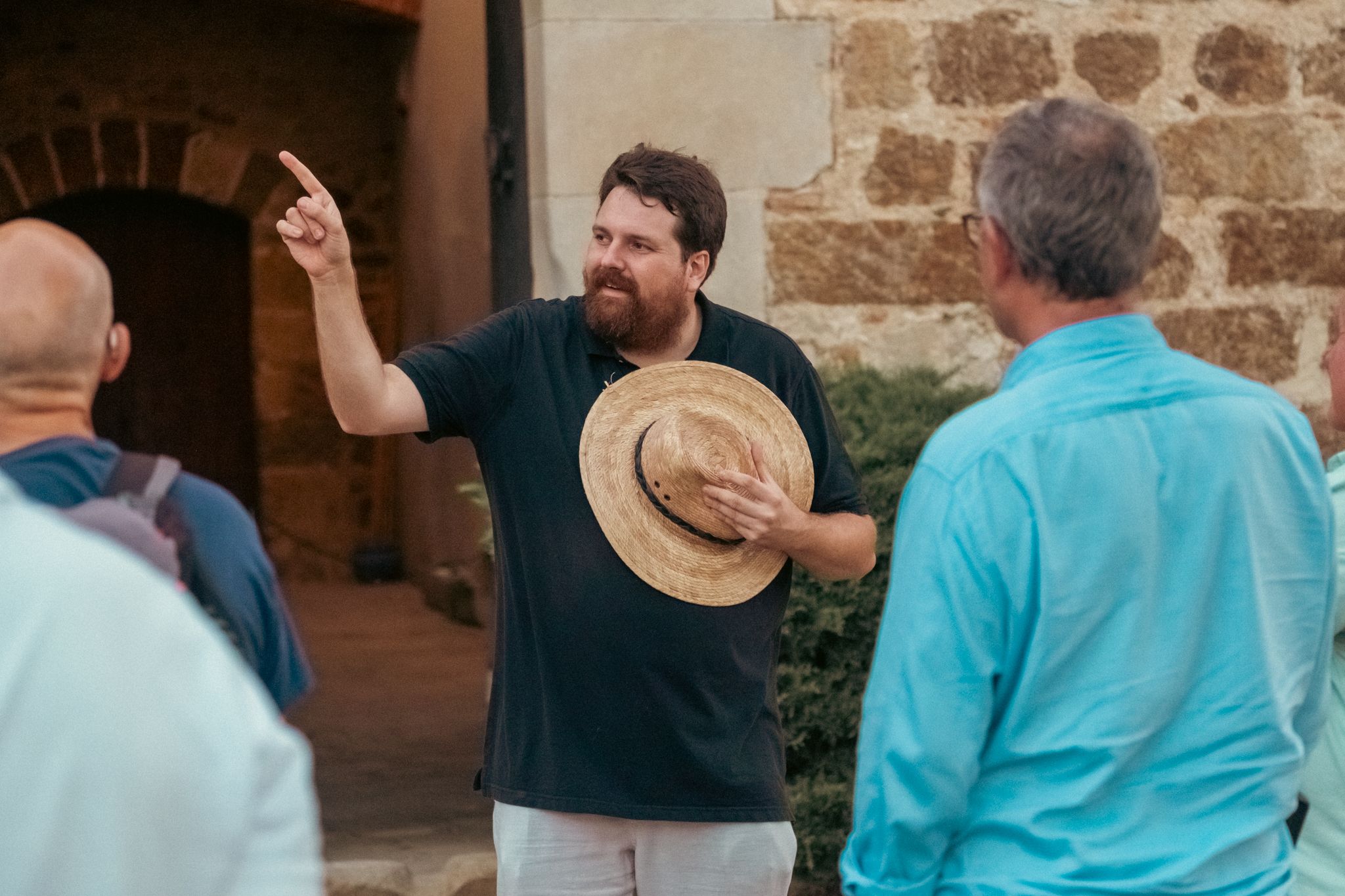 Visita guiada prèvia a Torre Negra. FOTO: Ale Gómez