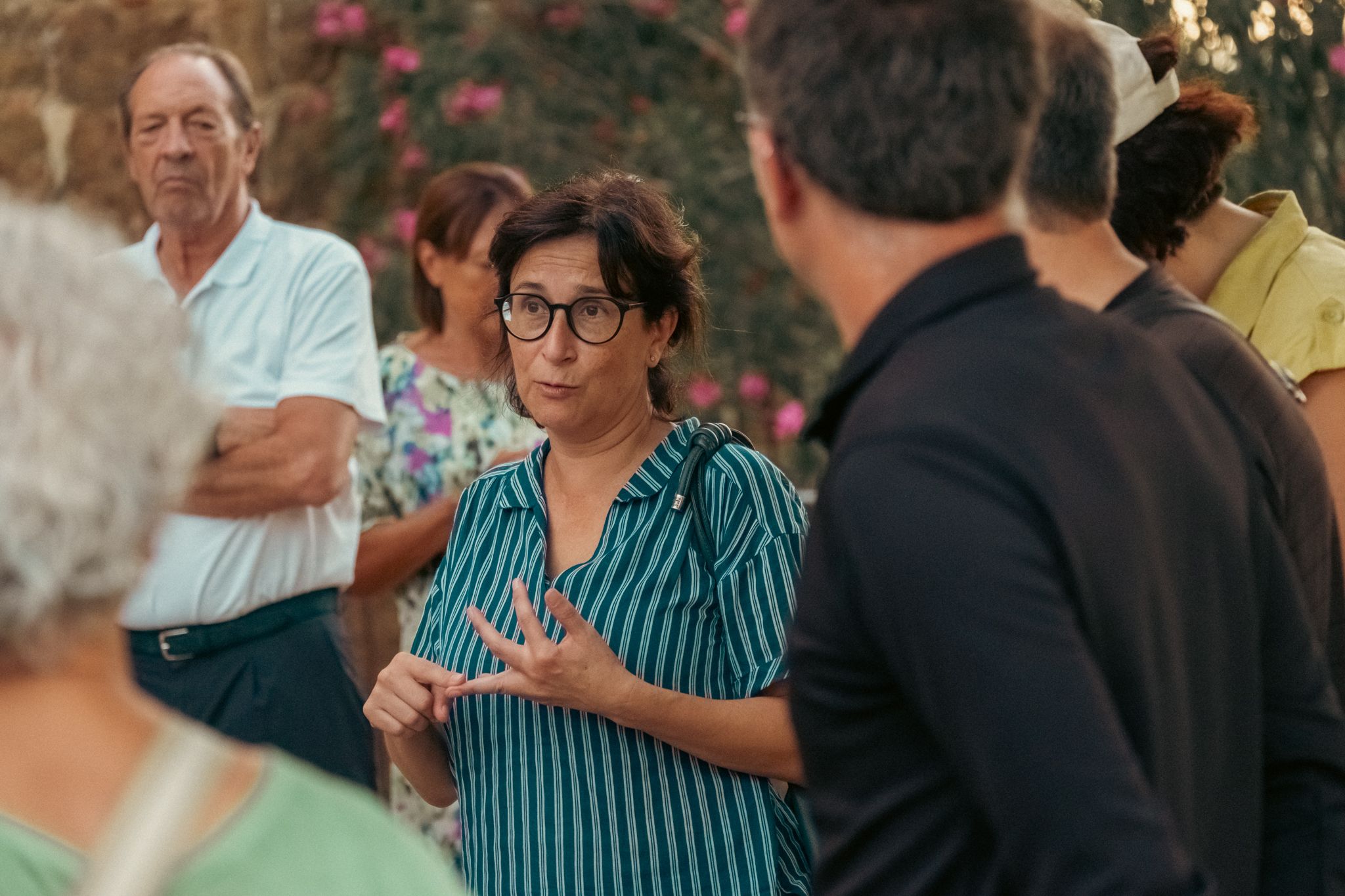 Visita guiada prèvia a Torre Negra. FOTO: Ale Gómez