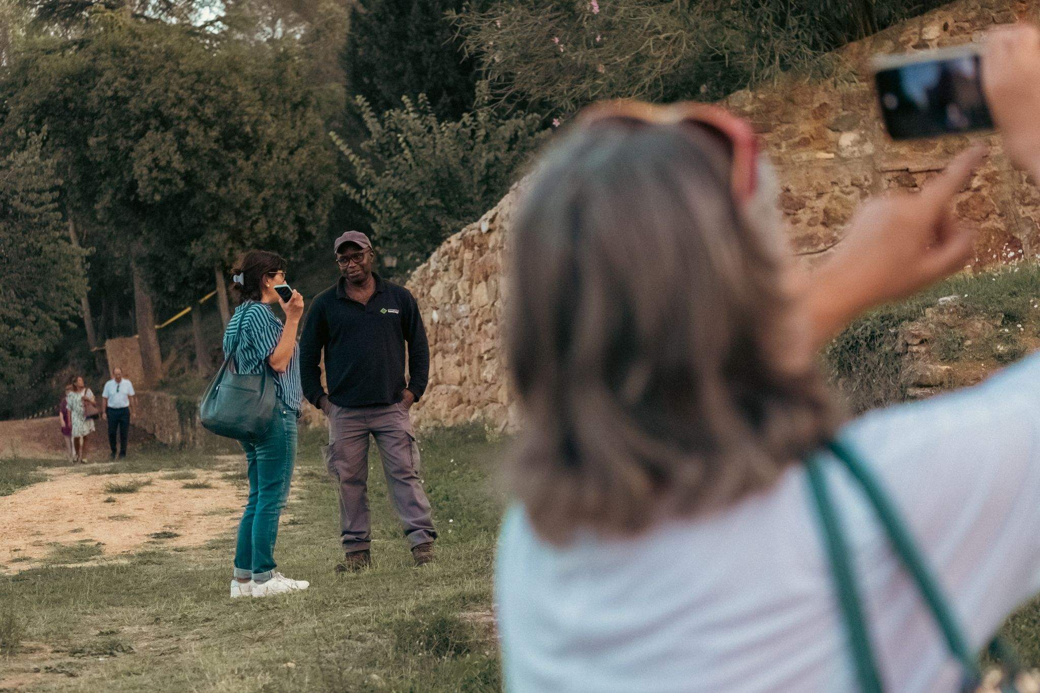Visita guiada prèvia a Torre Negra. FOTO: Ale Gómez