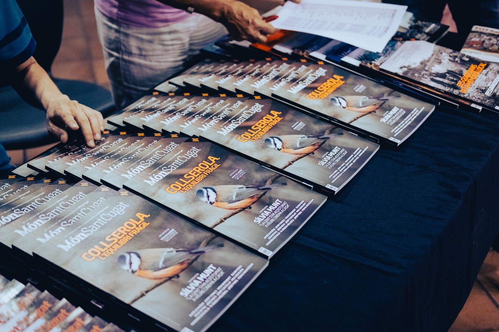 Presentació del Món de Sant Cugat al casal Torreblanca. FOTO: Ale Gómez