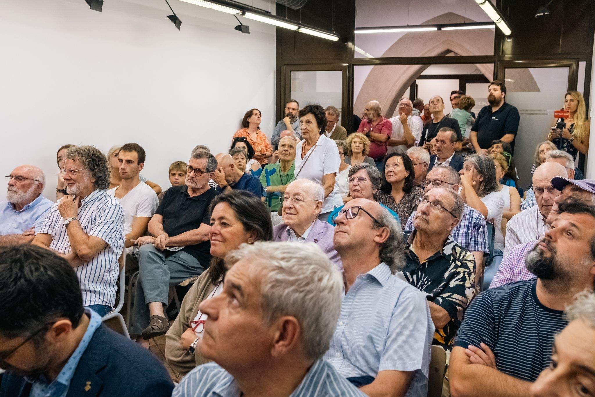 Presentació del Món de Sant Cugat al casal Torreblanca. FOTO: Ale Gómez
