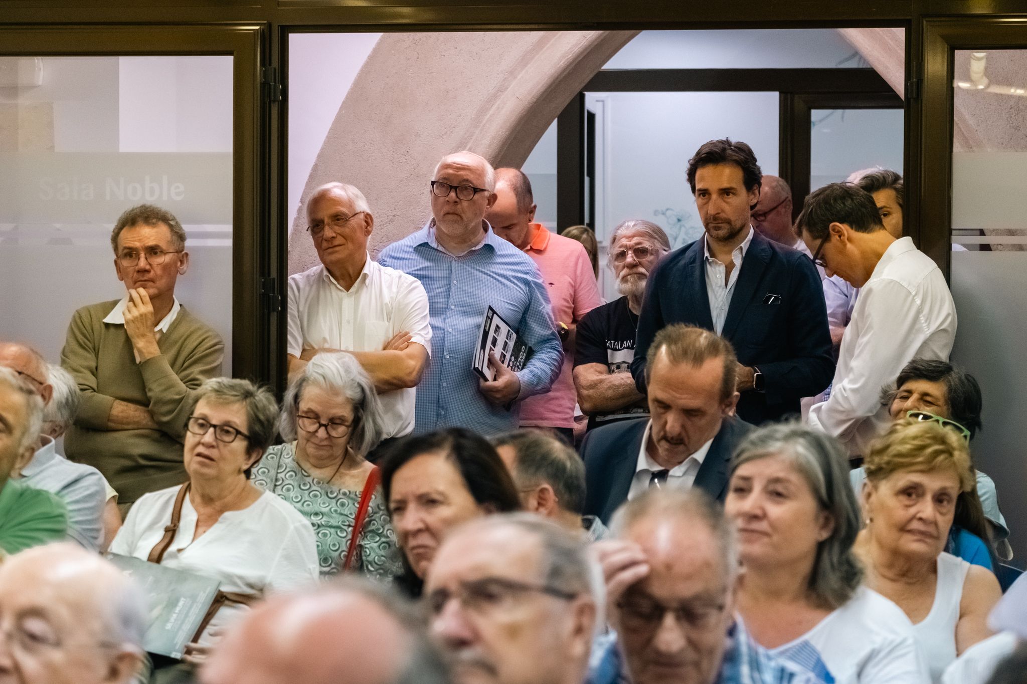 Presentació del Món de Sant Cugat al casal Torreblanca. FOTO: Ale Gómez