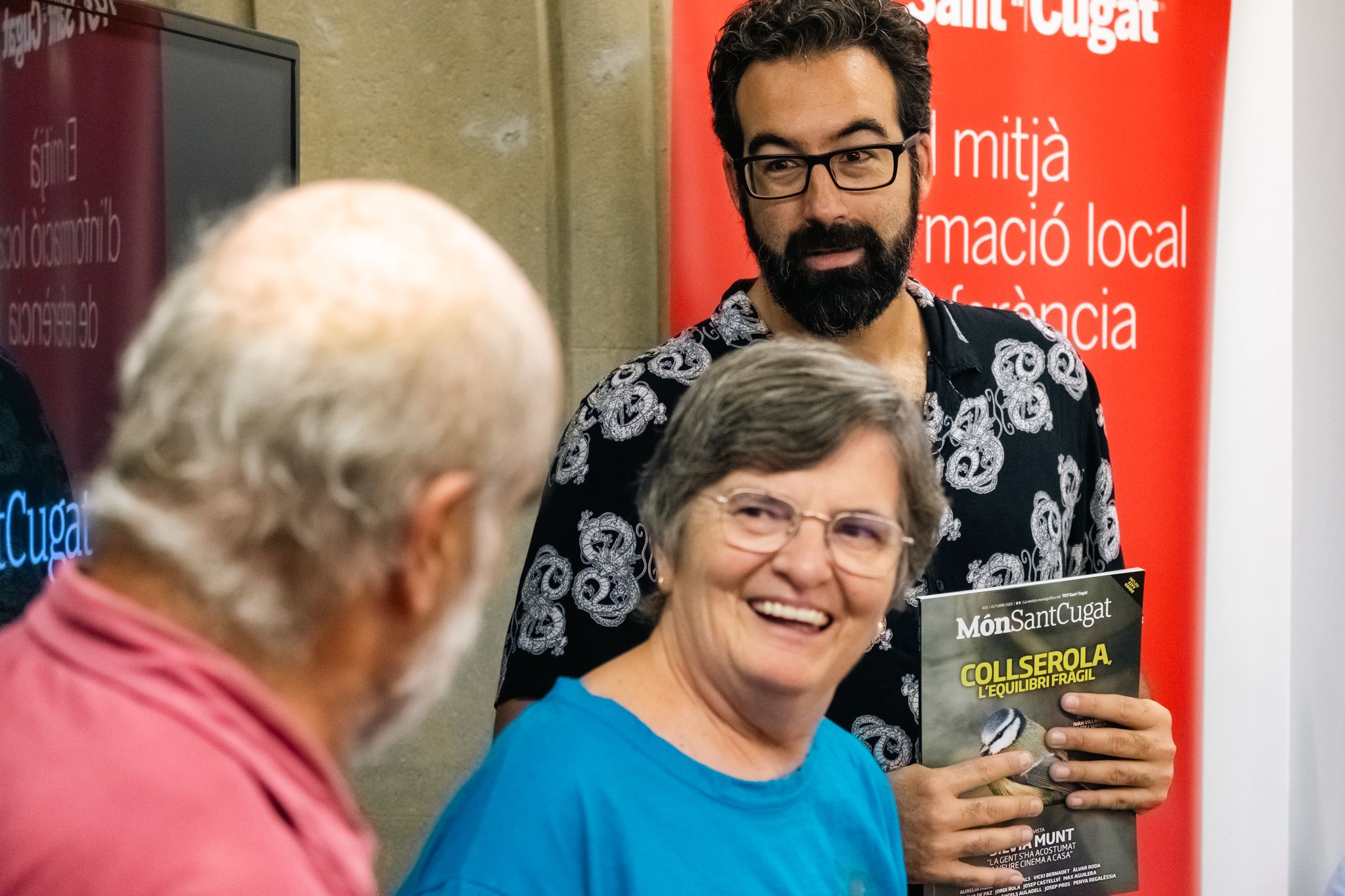 Presentació del Món de Sant Cugat al casal Torreblanca. FOTO: Ale Gómez