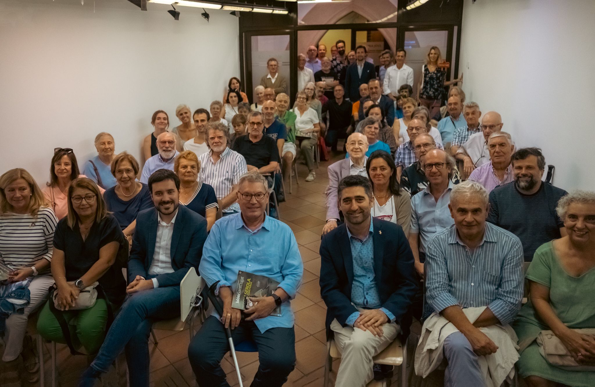 Presentació del Món de Sant Cugat al casal Torreblanca. FOTO: Ale Gómez
