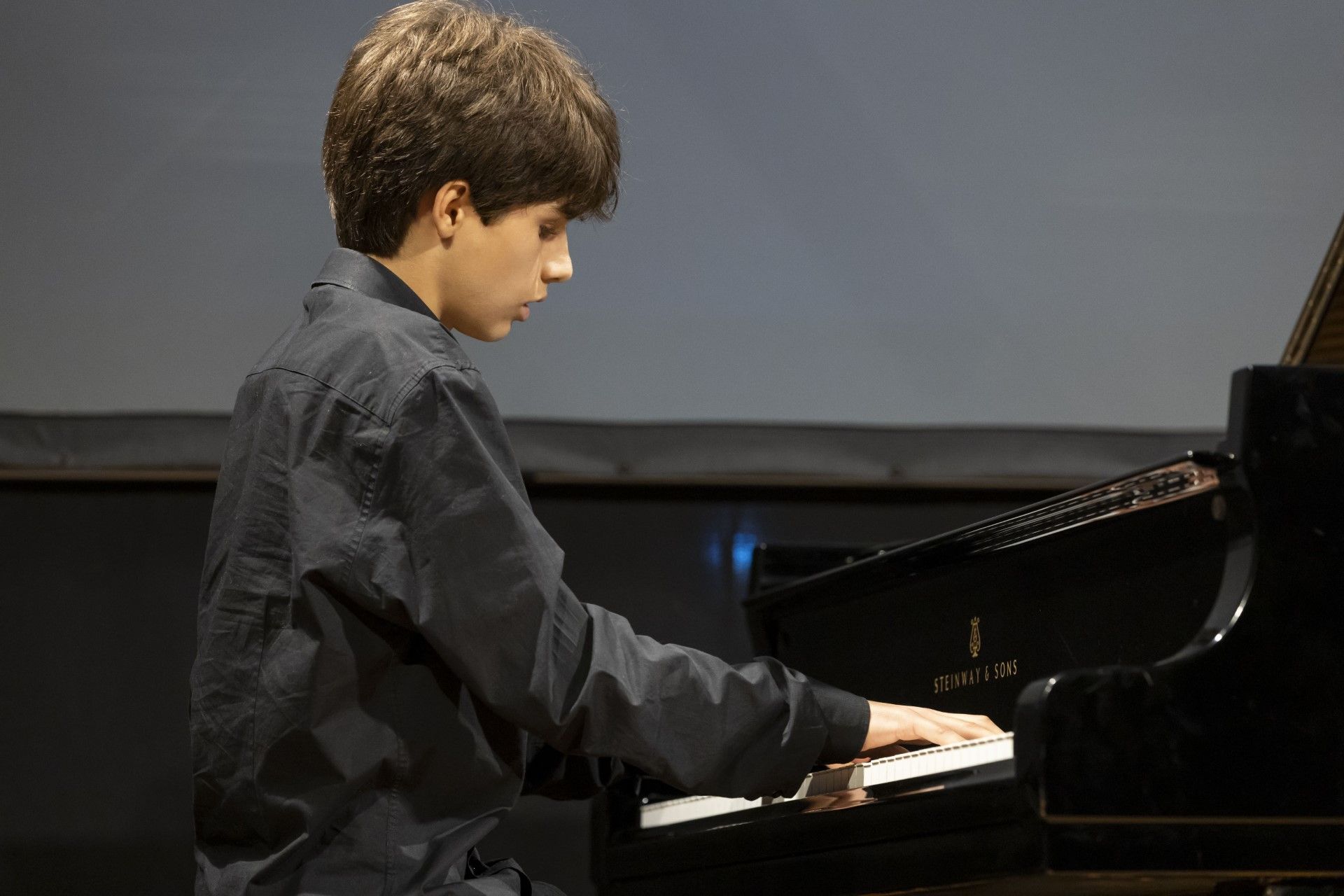 Daniel Bertomeu al concurs internacional Maria Herrero de Granada FOTO: Cedida