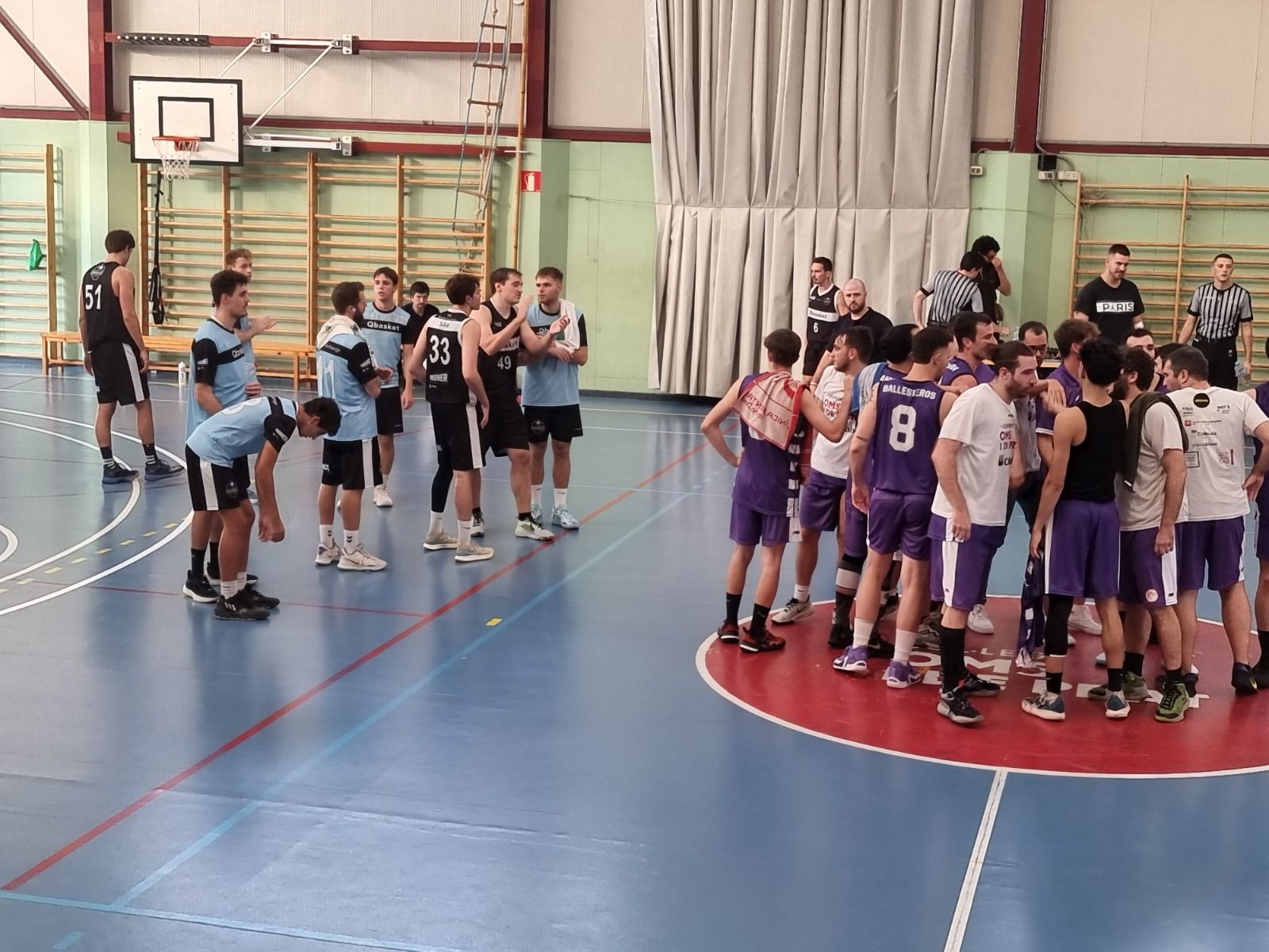 Victòria del Qbasket Sant Cugat a domicili. FOTO: Cedida