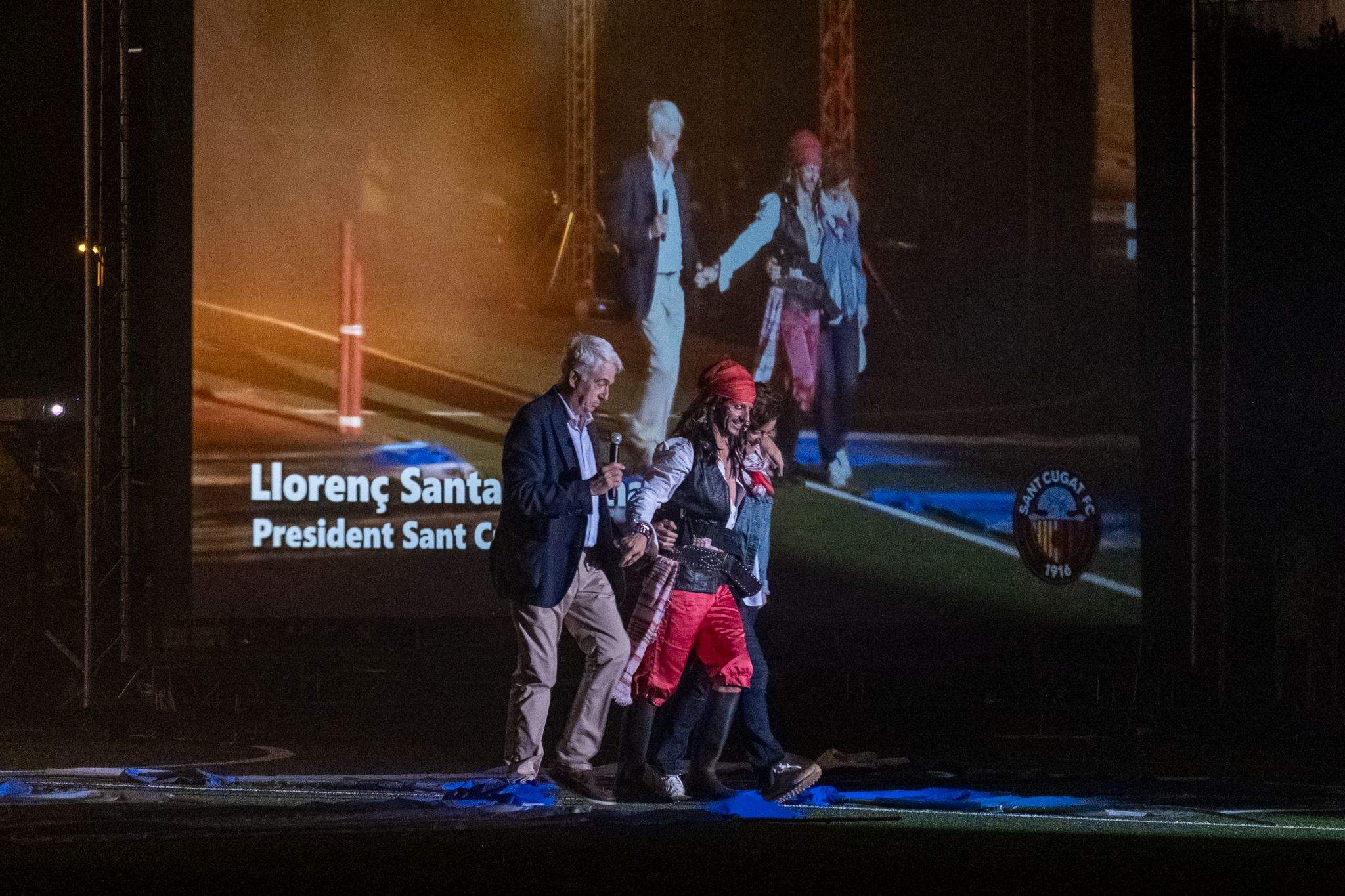 Presentació d'equips del Sant Cugat FC. FOTO: Ale Gómez