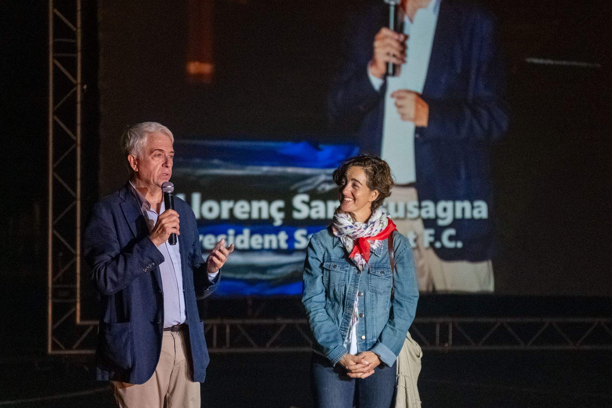 Presentació d'equips del Sant Cugat FC. FOTO: Ale Gómez