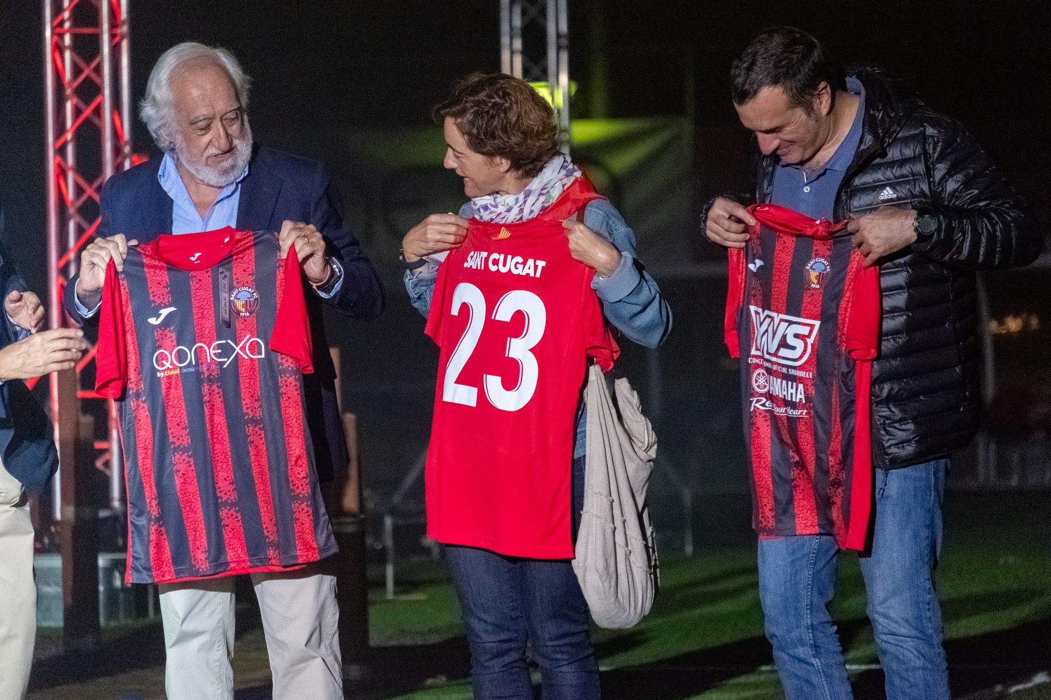 Presentació d'equips del Sant Cugat FC. FOTO: Ale Gómez