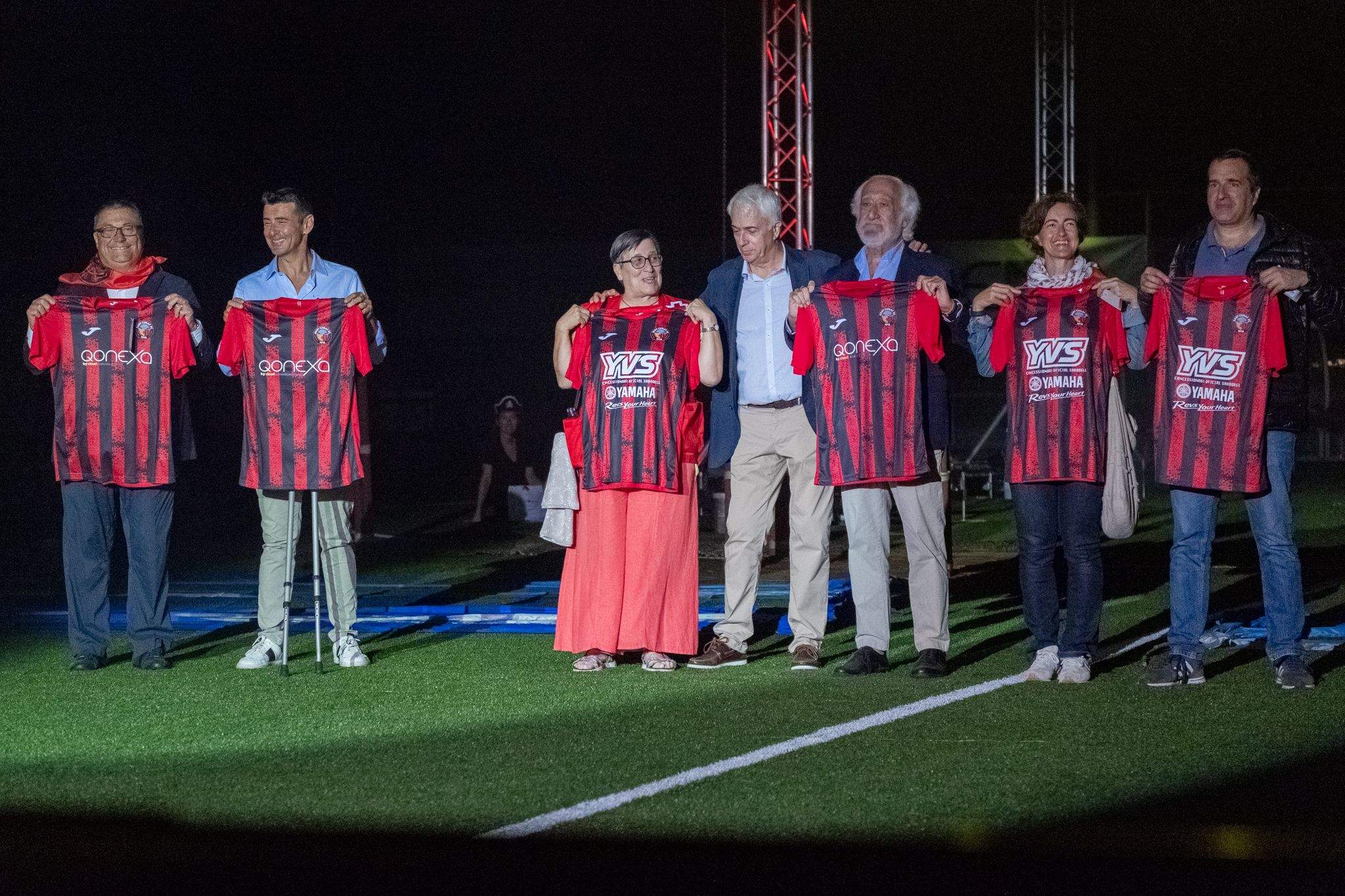 Presentació d'equips del Sant Cugat FC. FOTO: Ale Gómez