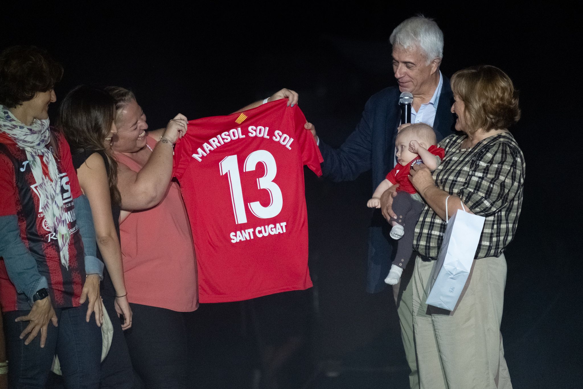 Presentació d'equips del Sant Cugat FC. FOTO: Ale Gómez