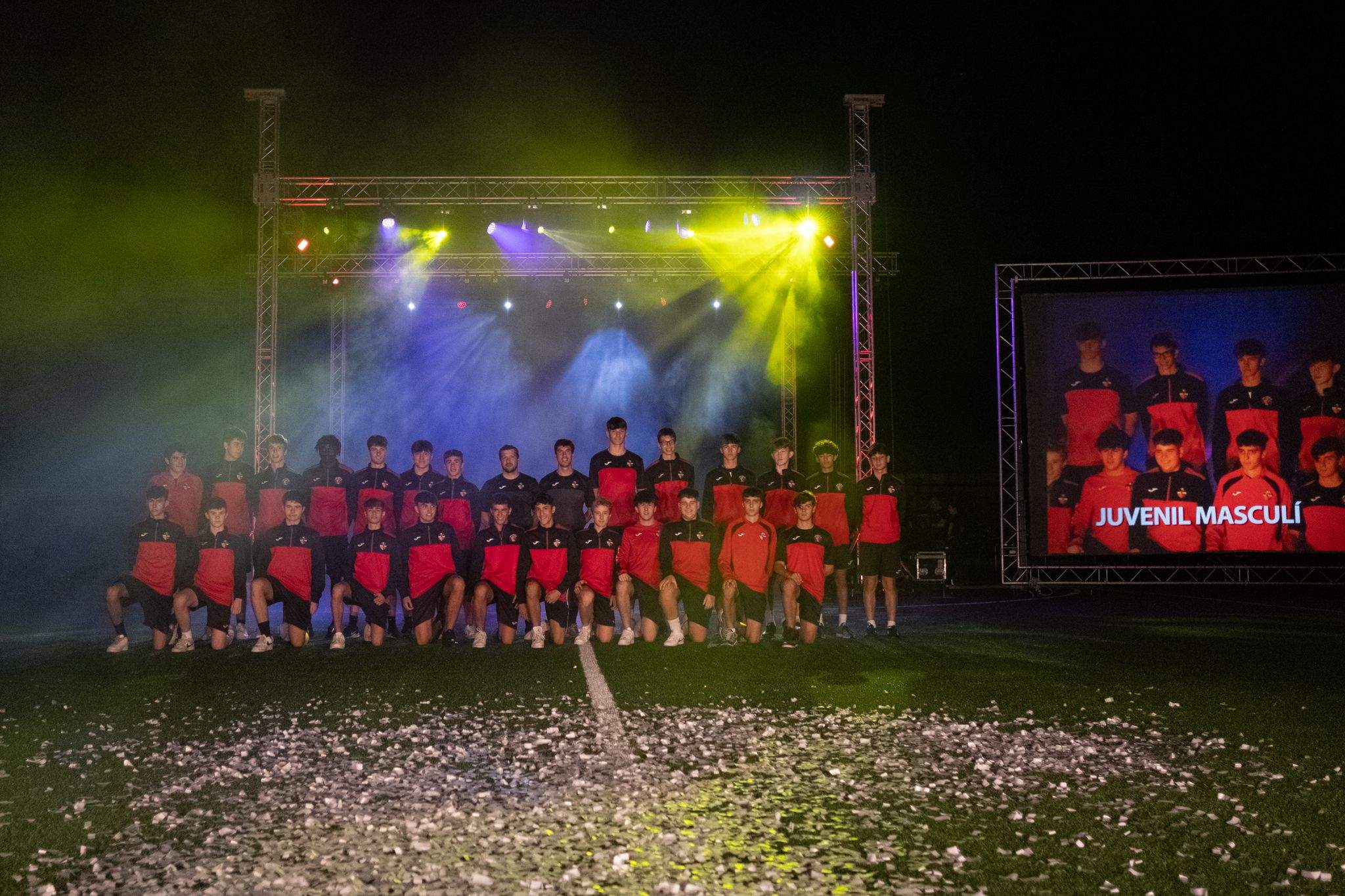 Presentació d'equips del Sant Cugat FC. FOTO: Ale Gómez