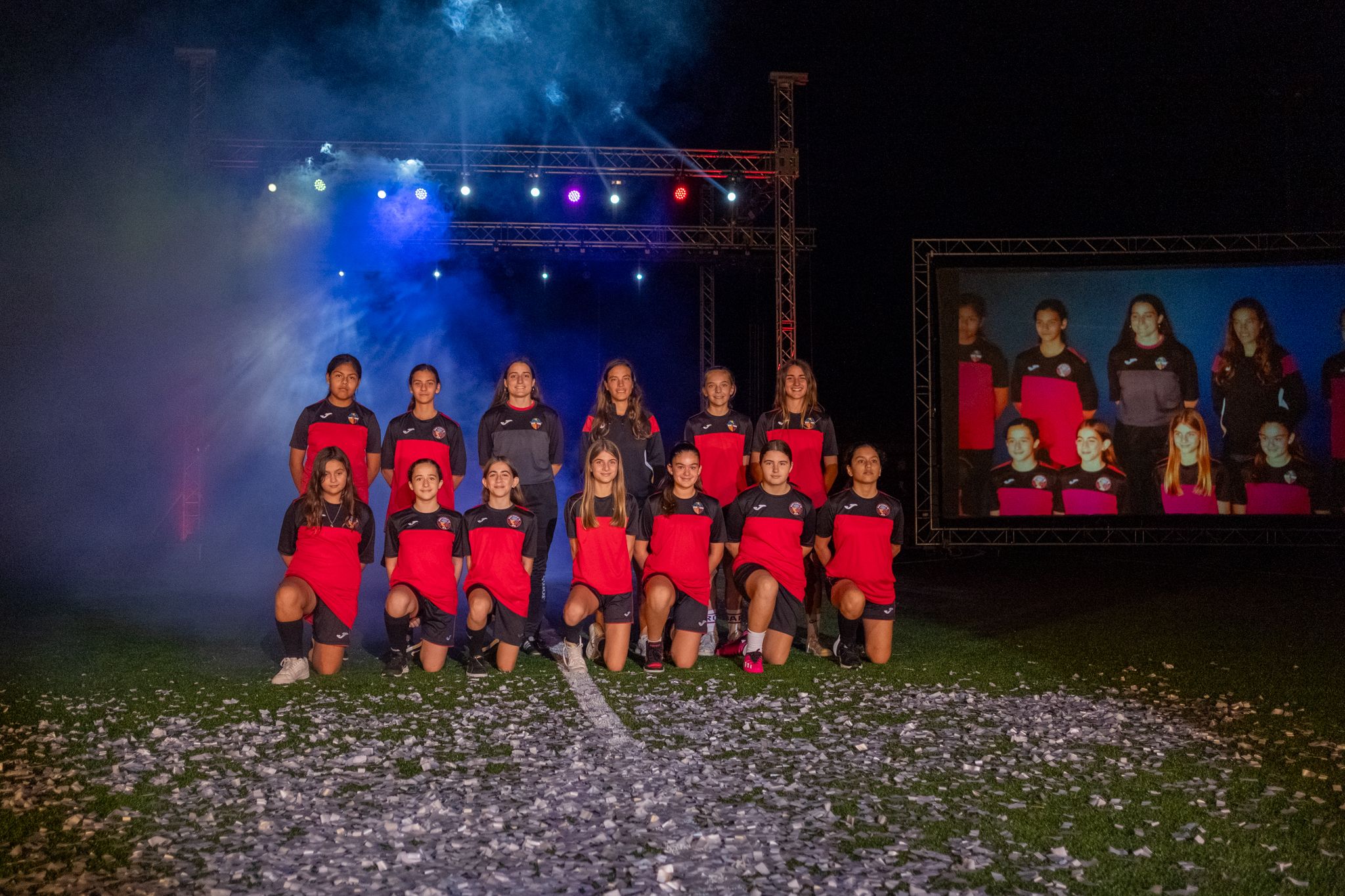 Presentació d'equips del Sant Cugat FC. FOTO: Ale Gómez