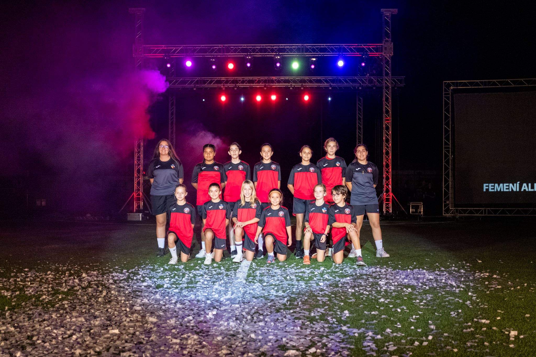 Presentació d'equips del Sant Cugat FC. FOTO: Ale Gómez