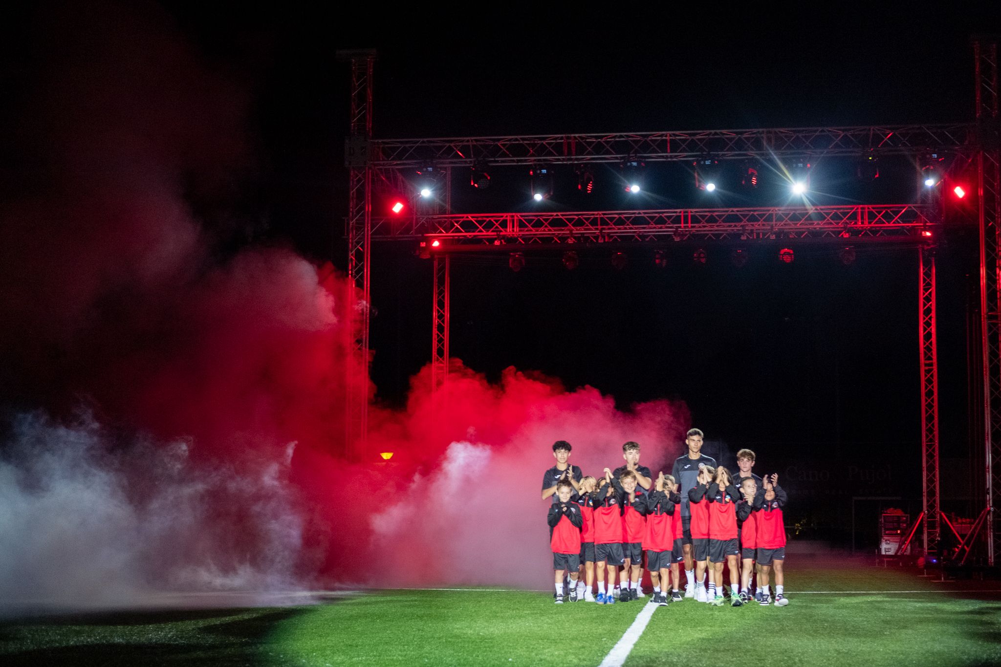 Presentació d'equips del Sant Cugat FC. FOTO: Ale Gómez