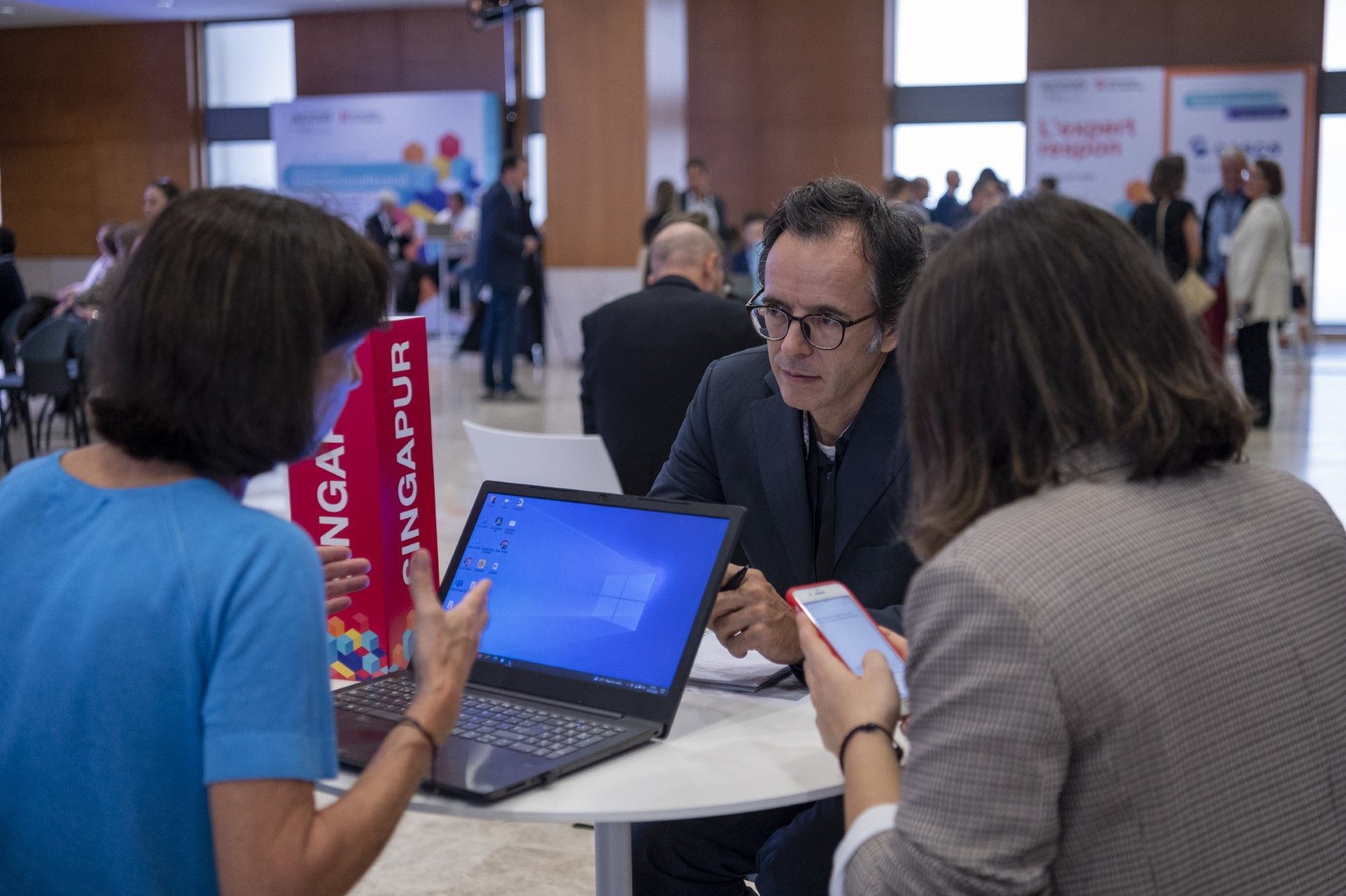 Els assistents es podran reunir amb els directors de les 40 Oficines Exteriors de Comerç i d’Inversions d’ACCIÓ per impulsar els seus projectes al món. FOTO: Departament d’Empresa i Treball