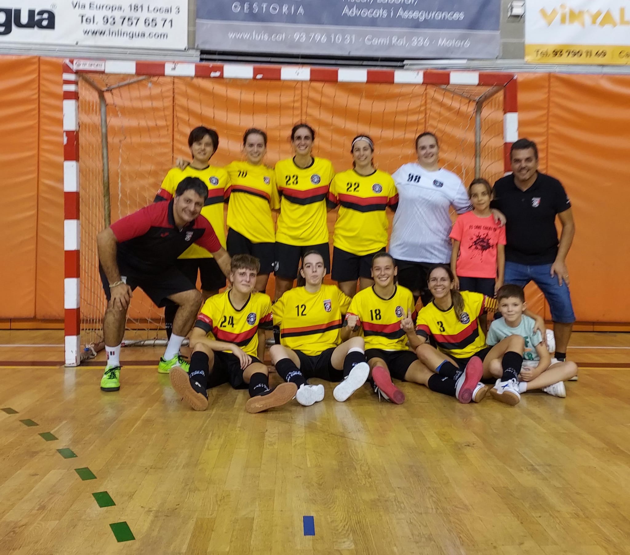 L'FS Sant Cugat ha iniciat la competició empatant a casa de l'Aliança Futsal Mataró CE. FOTO: FS Sant Cugat