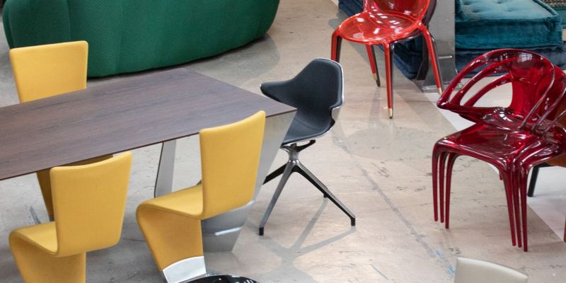 Col·lecció de Roche Bobois a Mercantic. FOTO: Cedida