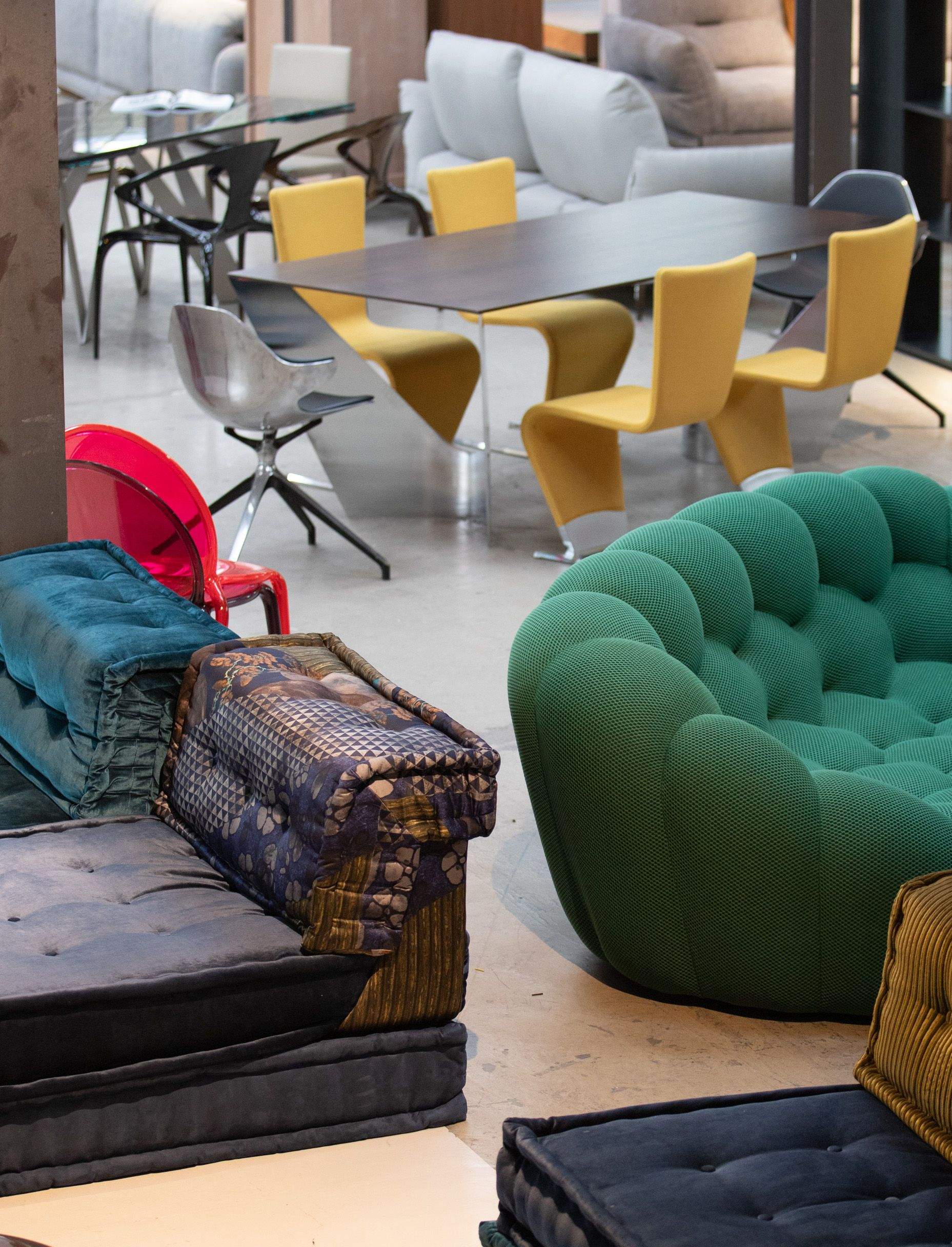 Col·lecció de Roche Bobois a Mercantic. FOTO: Cedida