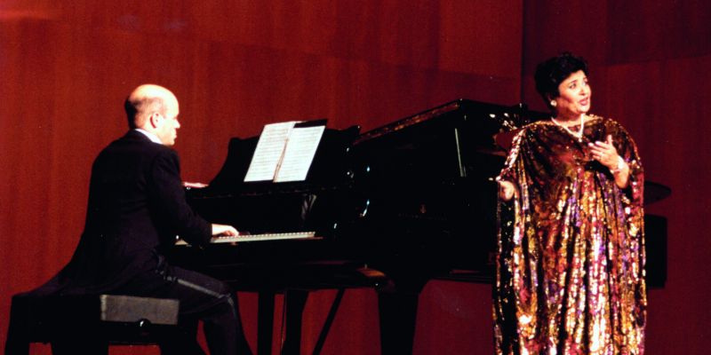  Darrer concert al Teatre-Auditori de Sant Cugat amb Albert Guinovart.  FOTO: Arxiu