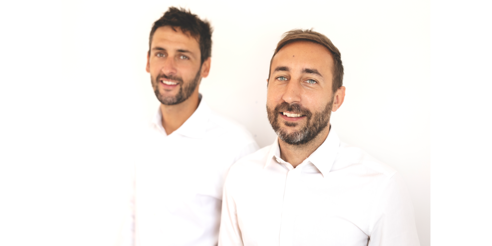 Ramon Bonvehí i Àlex Comajuan, socis de Qgat Homes. FOTO: Cedida 