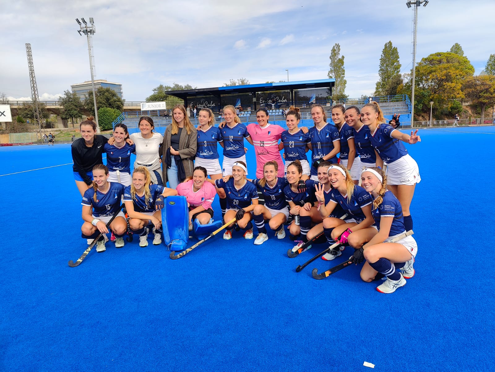 El femení del Junior FC. Foto: Eric Marco