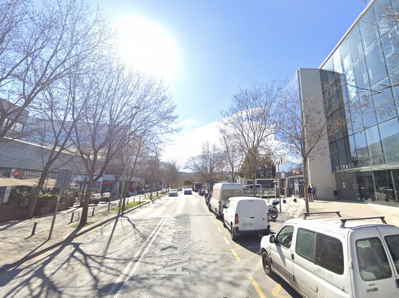 FOTO: El succés va passar en un edifici de l'avinguda de les Corts Catalanes FOTO: Cedida