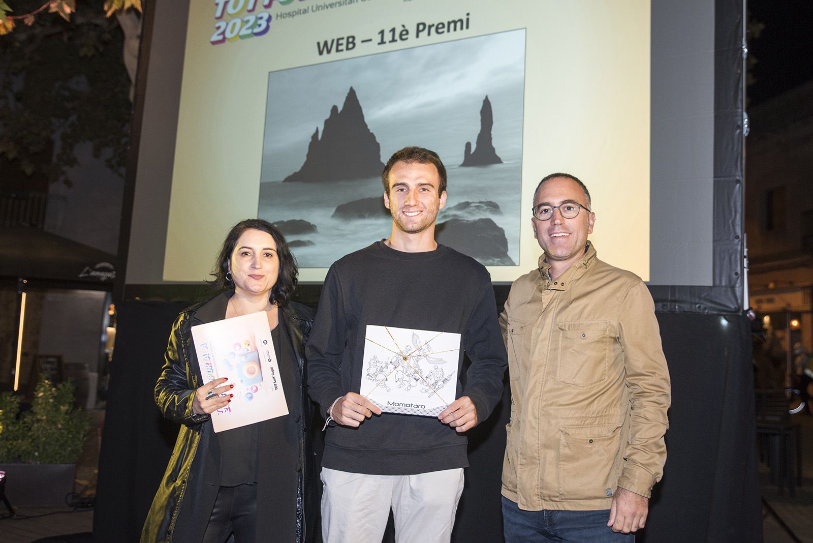 11è premi categoria web:  El meu refugi · Islàndia d'Ivan Villarejo Angulo. FOTO: Bernat Millet.